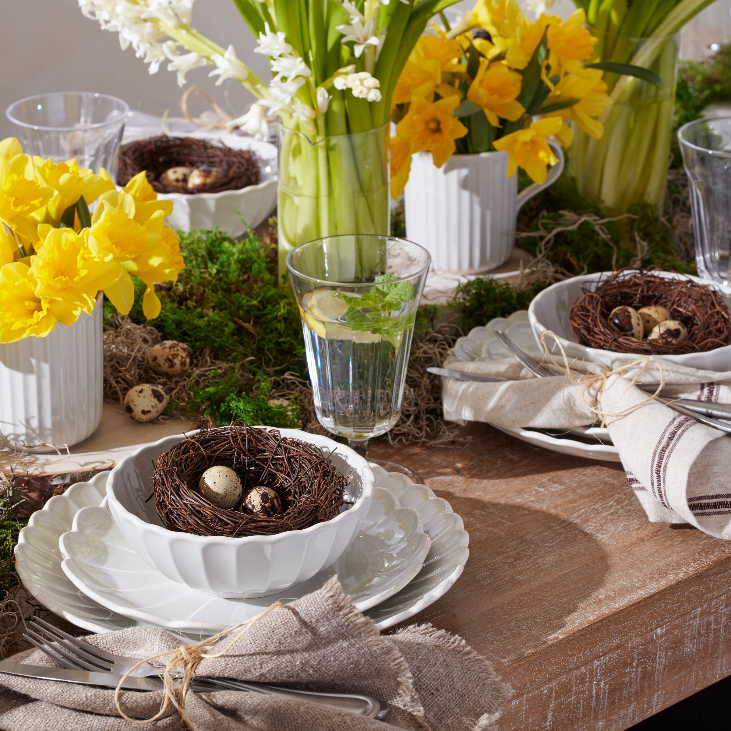 French Perle Scallop 4 Piece Place Setting - Image 12