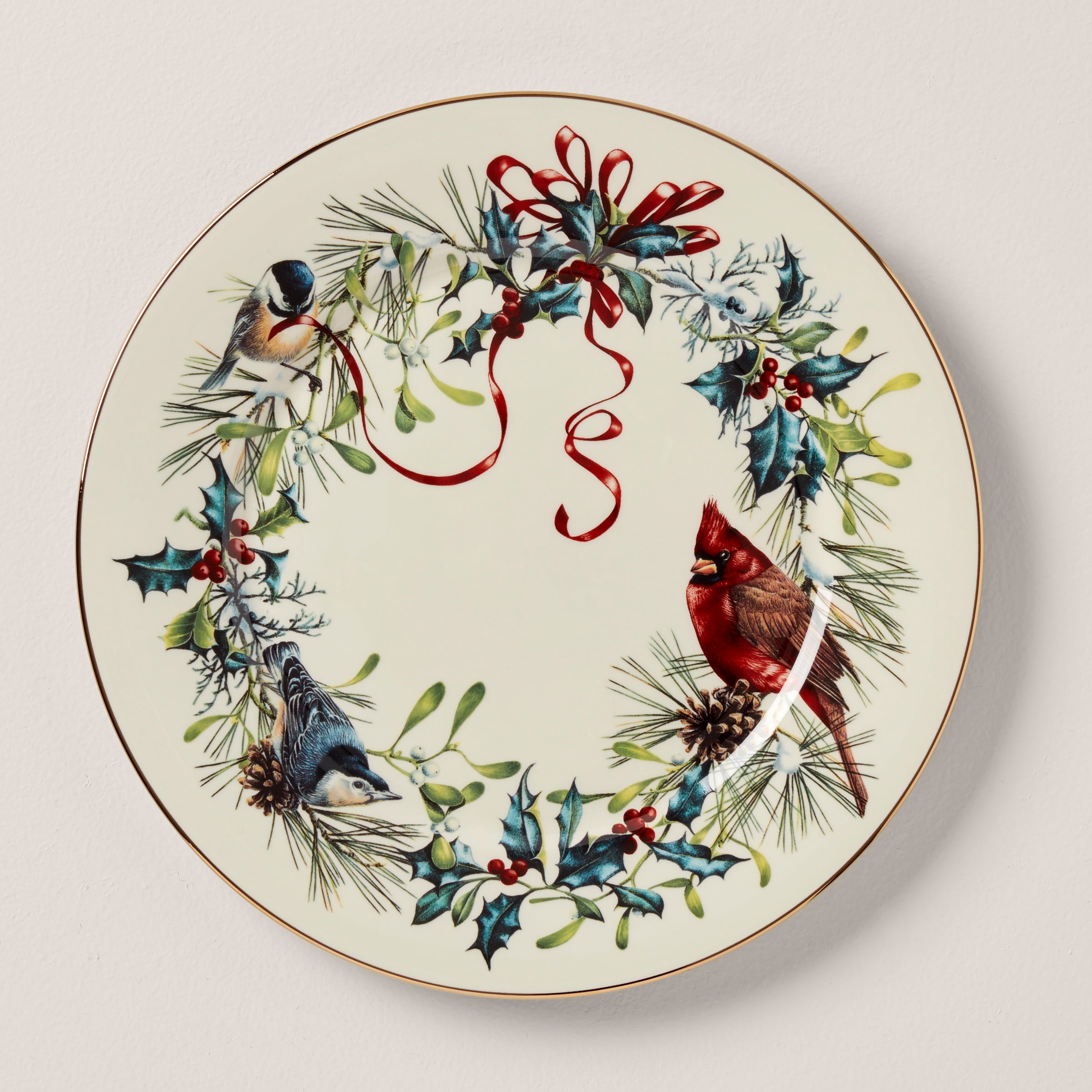 Winter Greetings Dinner Plate