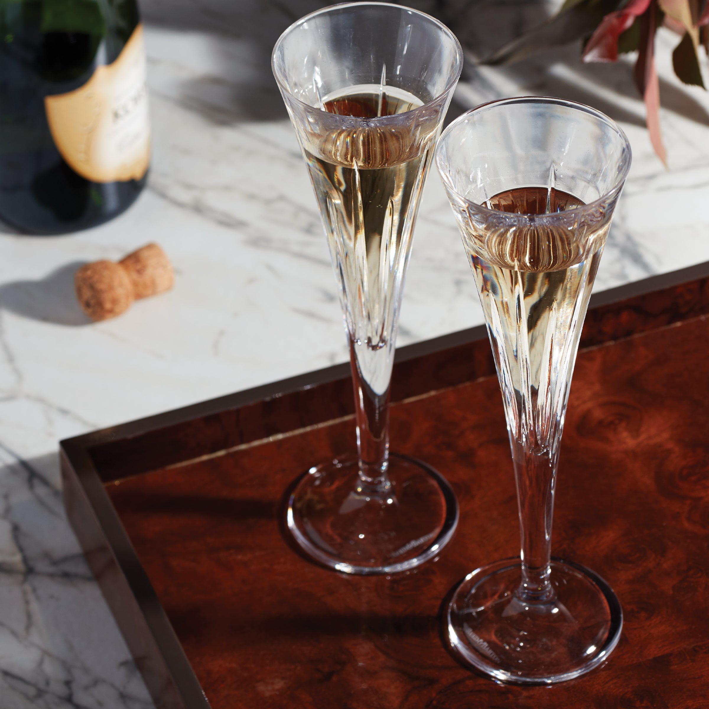 Soho Crystal Toasting Flutes, Set of 2 - Image 2