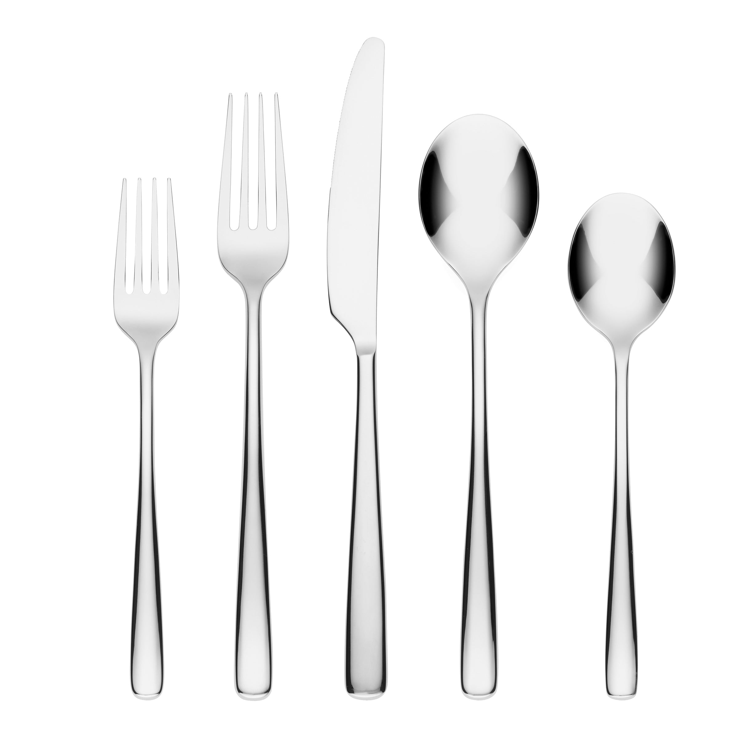 Rise Mirror 20 Piece Flatware Set