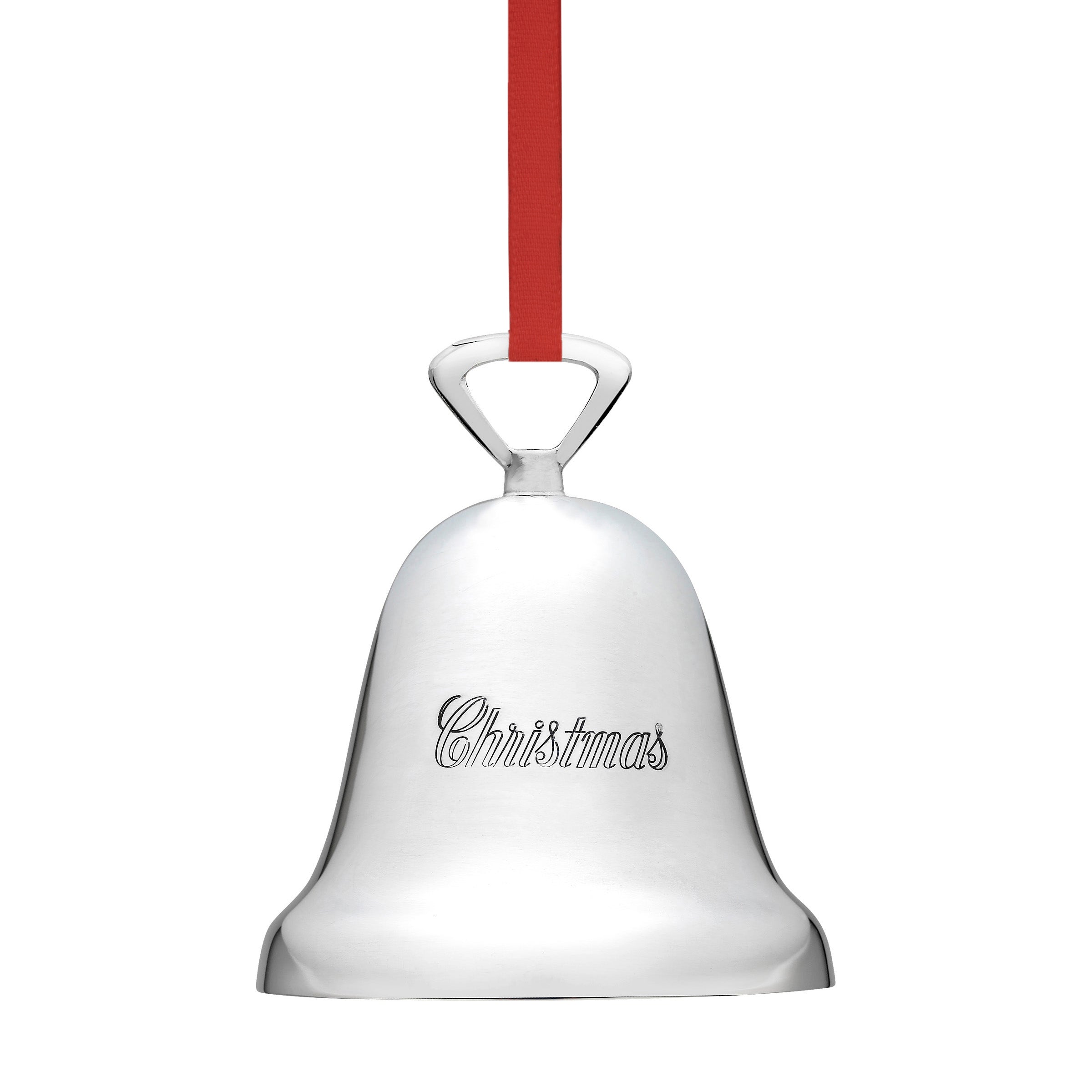 Ringing In The Season Silverplate Bell Ornament