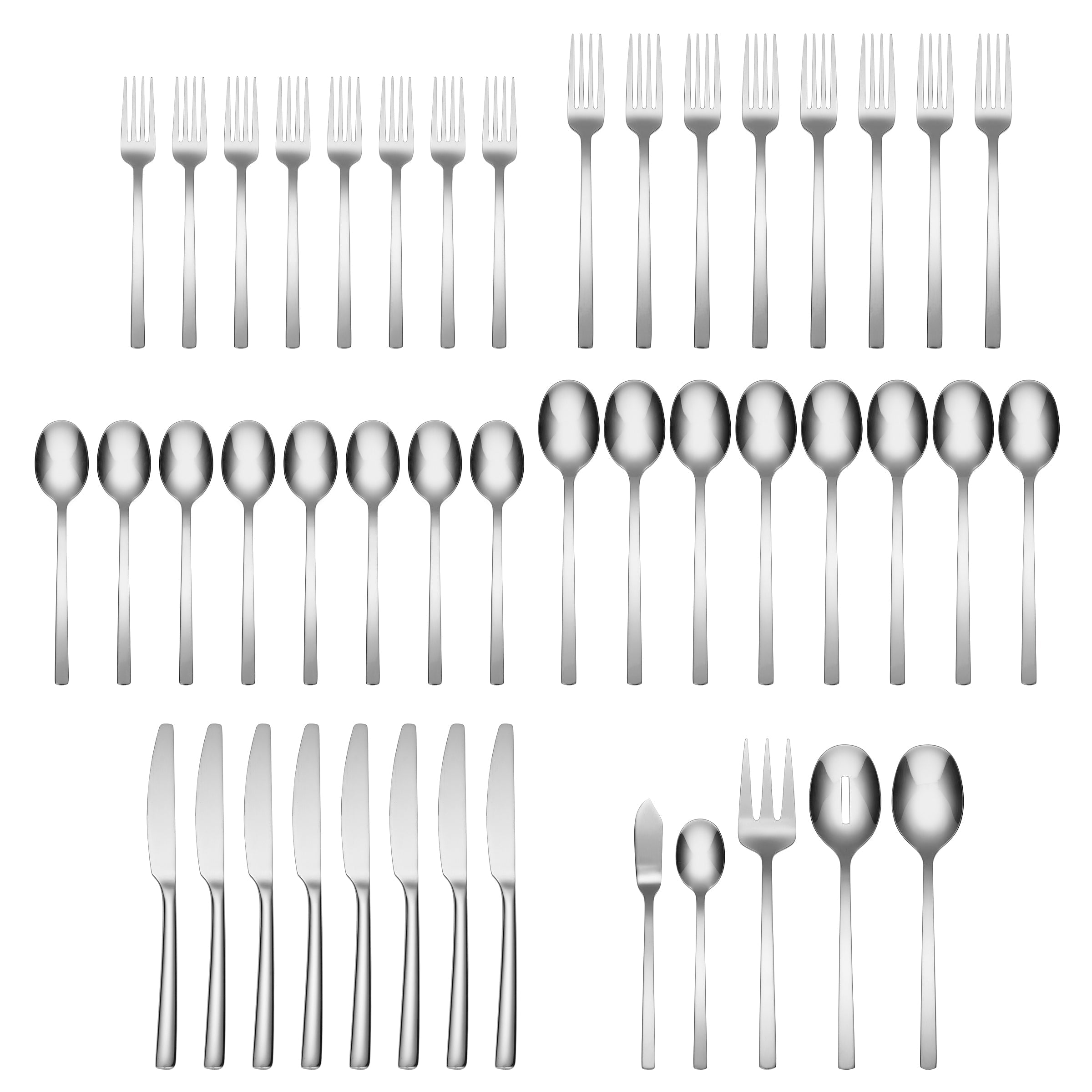 Alternative view of Beacon Mirror 45 Piece Flatware Set