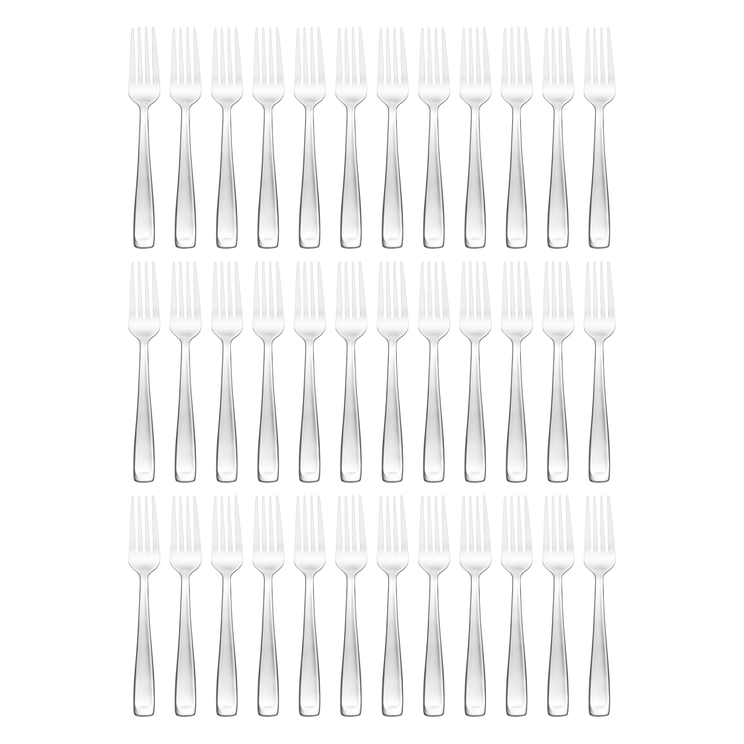 Branson Mirror 36 Piece Salad Fork Set