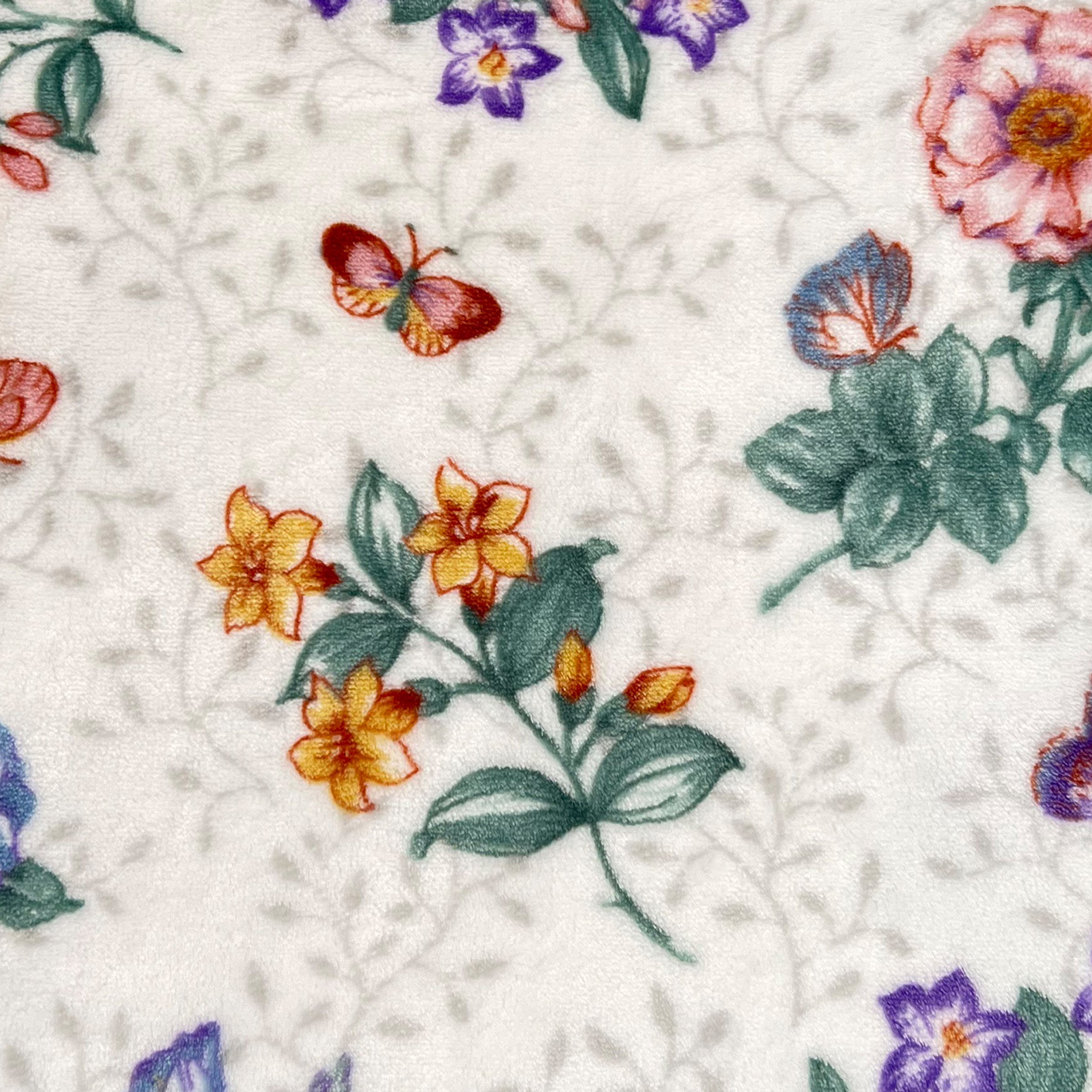 Butterfly Meadow Throw Blanket - Image 5