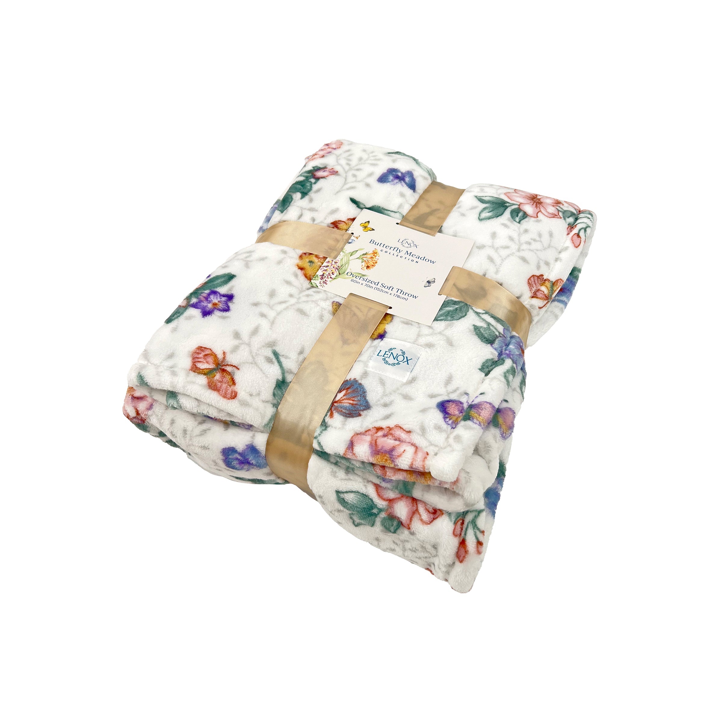 Butterfly Meadow Throw Blanket - Image 4