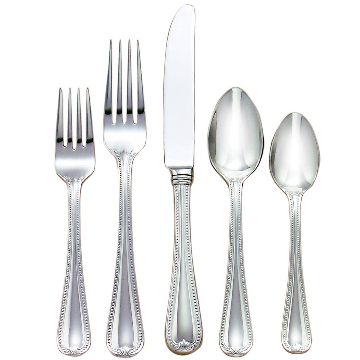 Alternative view of Vintage Jewel 5 Piece Place Setting