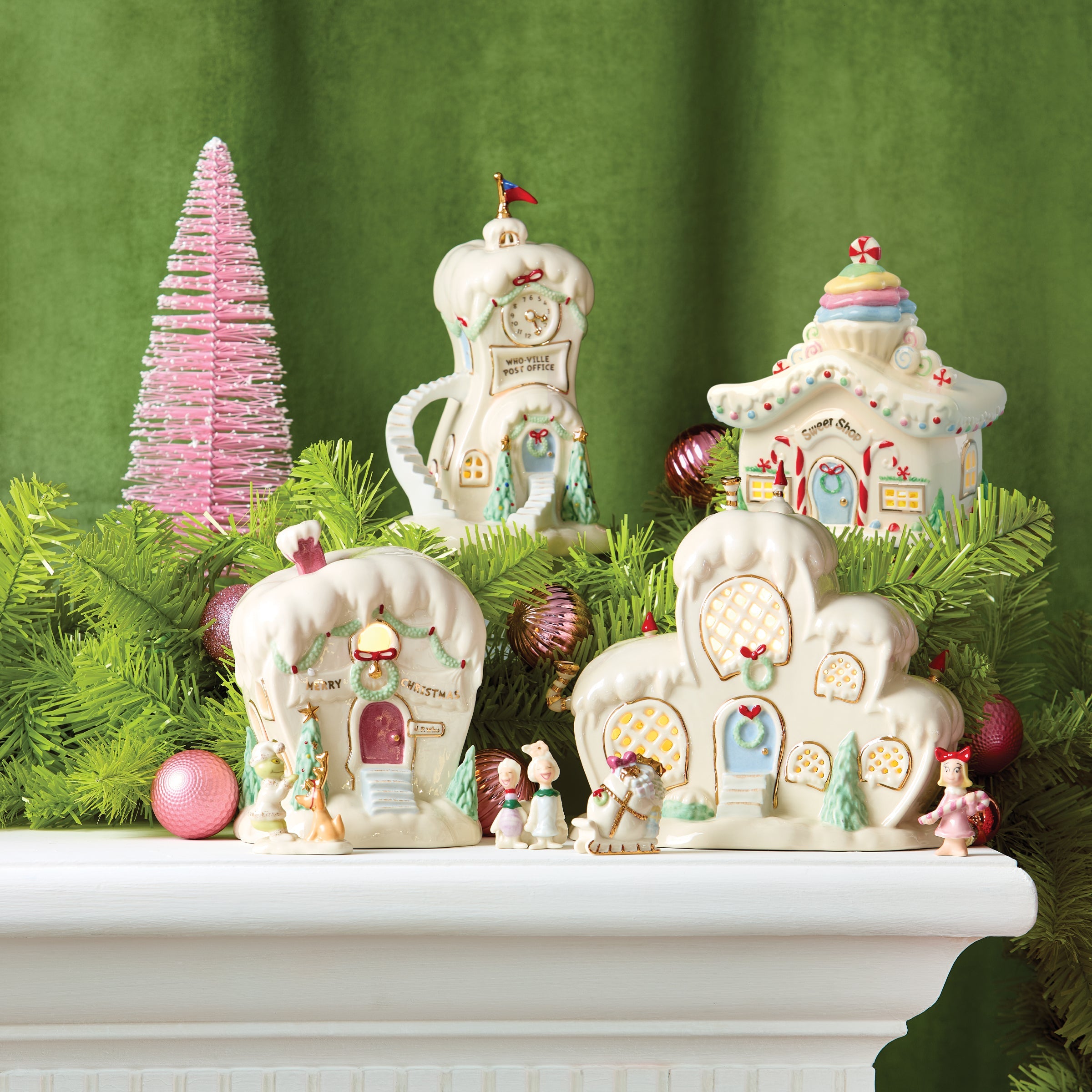 Alternative view of Who Ville Toy Store Lit Figurine