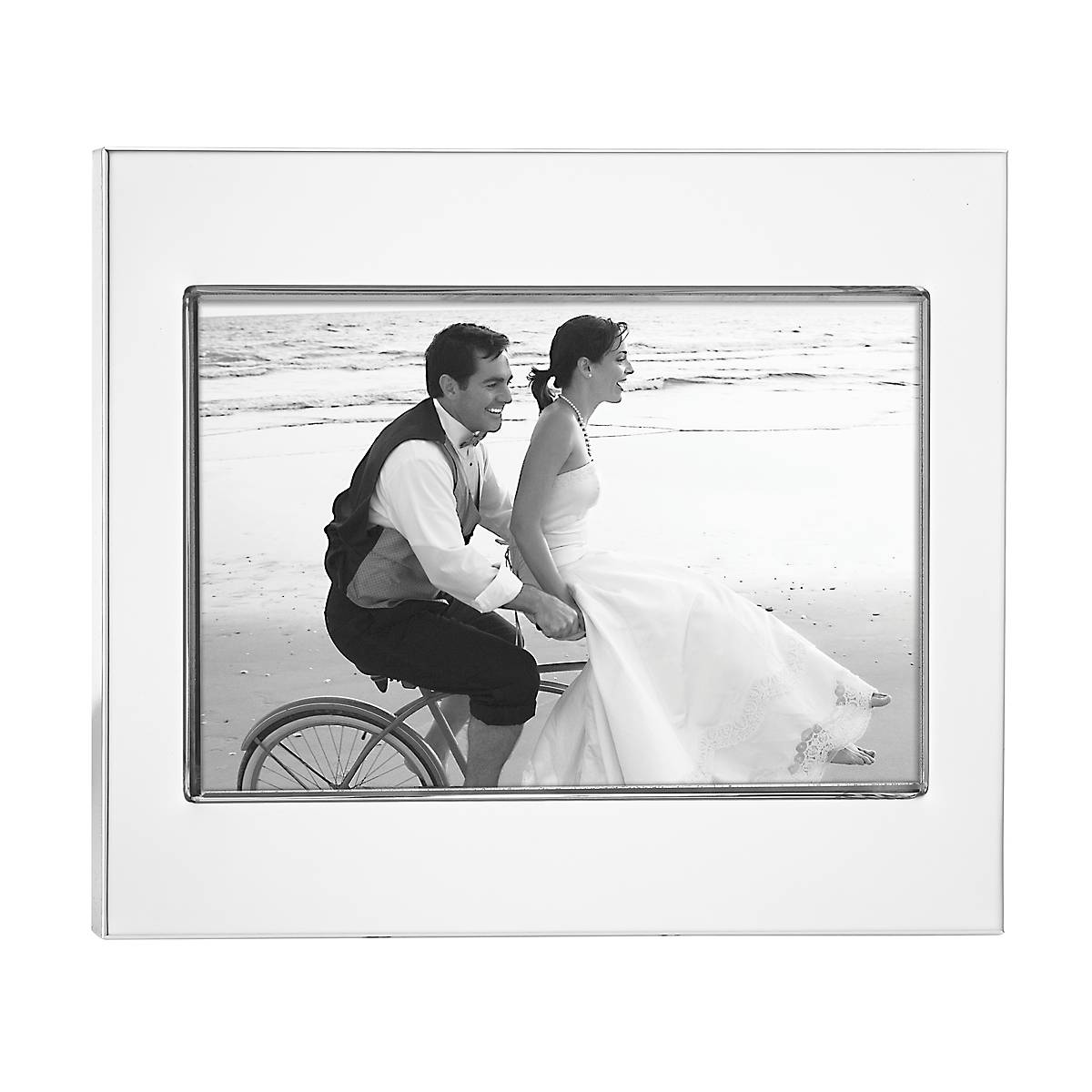 Alternative view of Addison Silverplate 4" x 6" Photo Frame