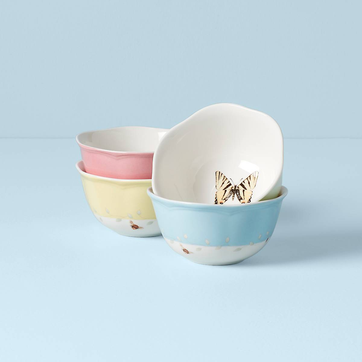 Butterfly Meadow 4 Piece Bowl Set
