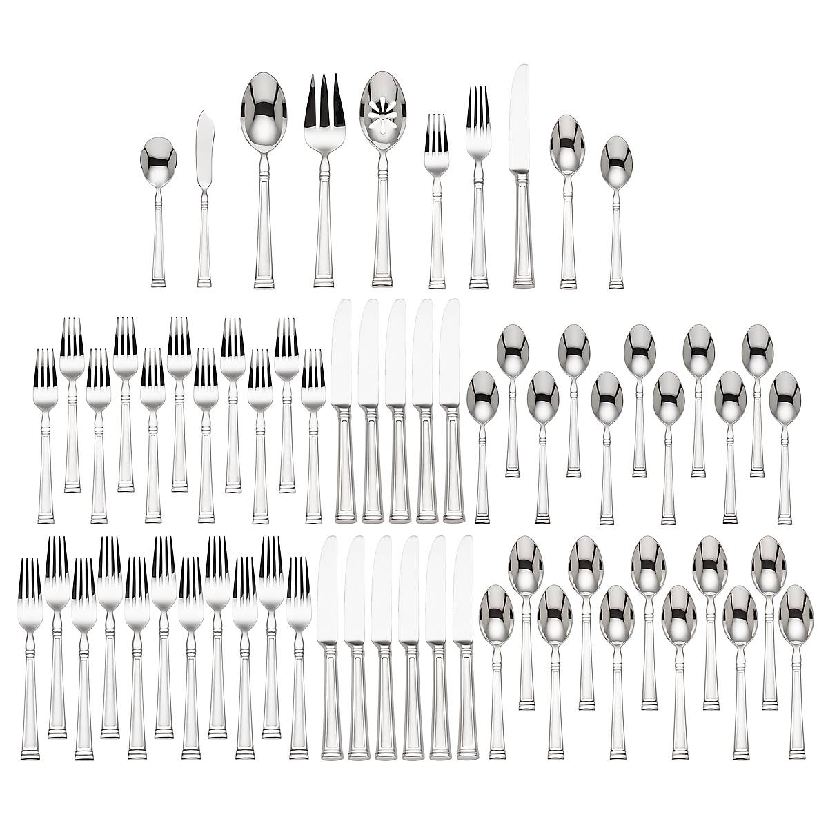 Alternative view of Esquire 65 Piece Flatware Set