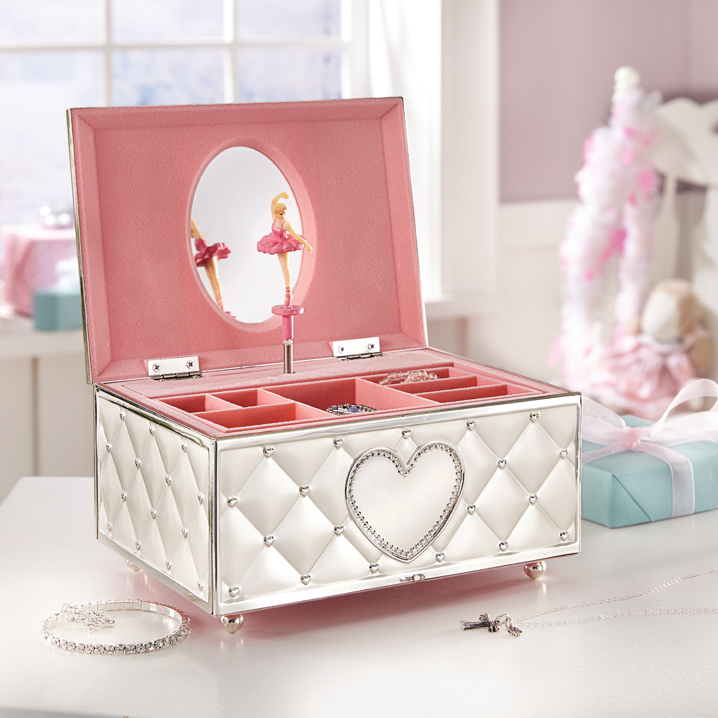Childhood Memories Musical Ballerina Jewelry Box - Image 6
