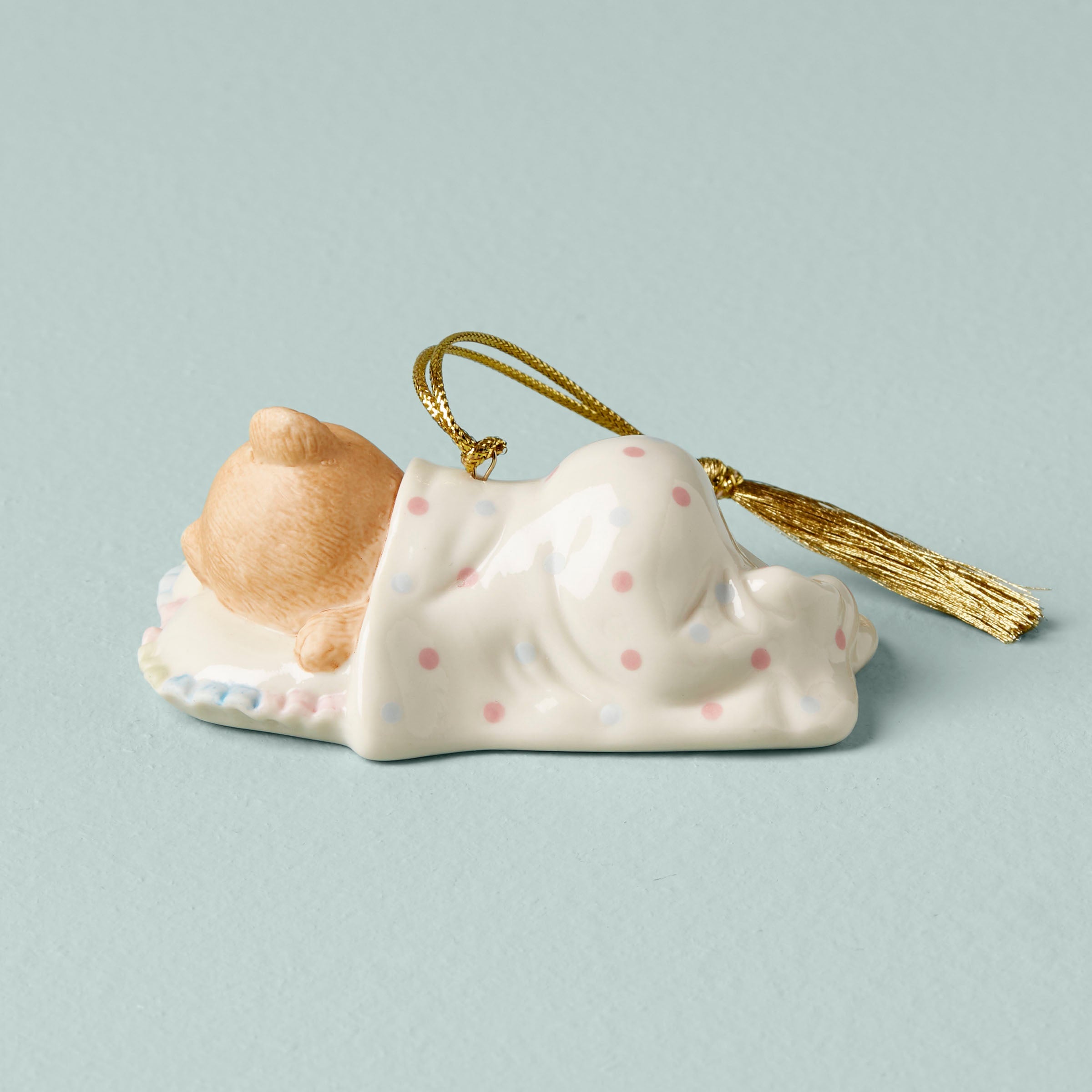 Alternative view of Personalized Baby's Teddy Bear Ornament