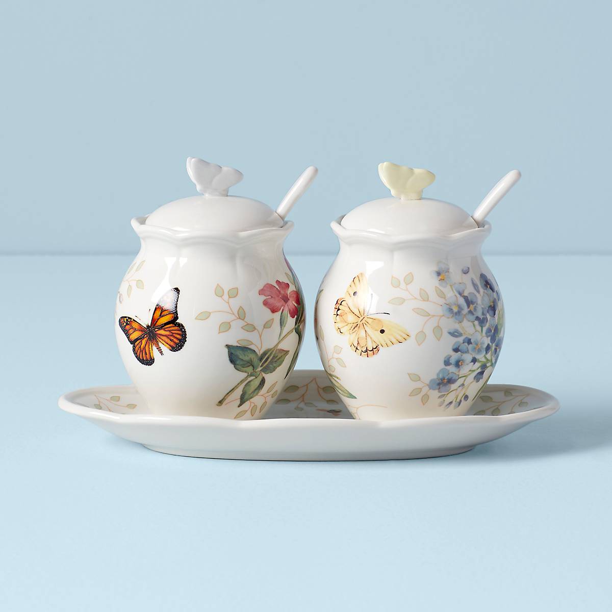 Butterfly Meadow 5 Piece Condiment Set