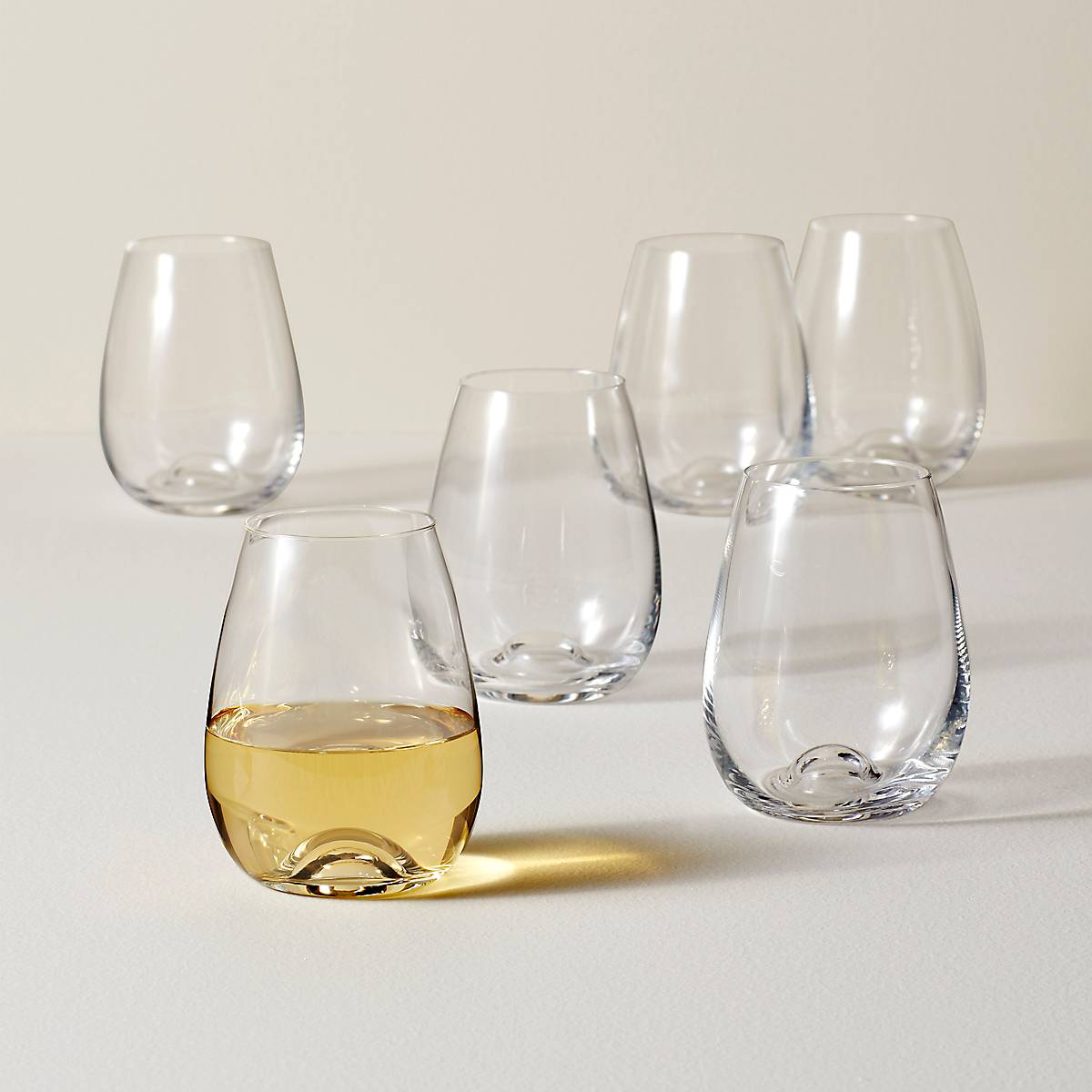 Alternative view of Tuscany Classics Stemless Wine Glasses   Set Of 6