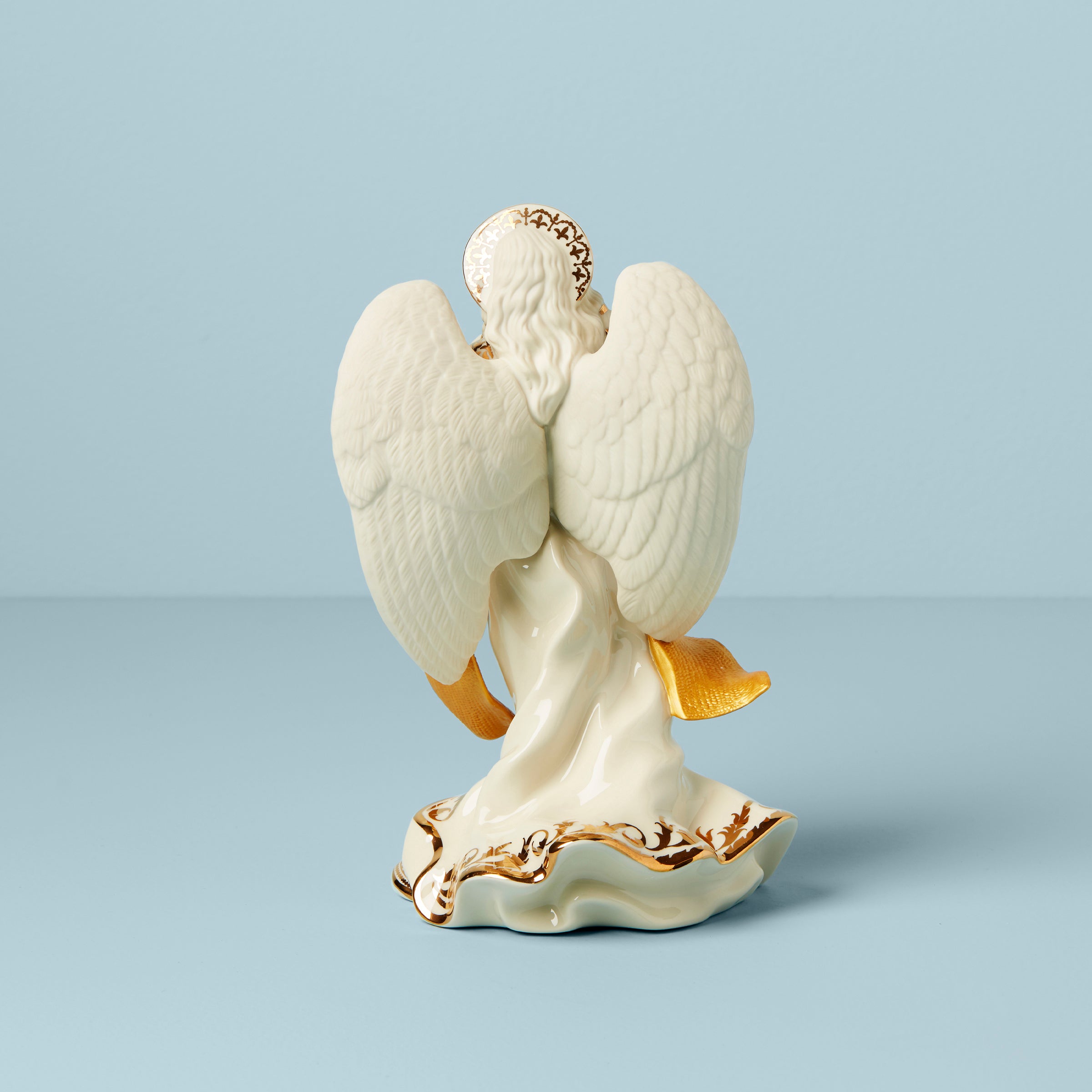 Alternative view of First Blessing Nativity Angel Of Peace Figurine