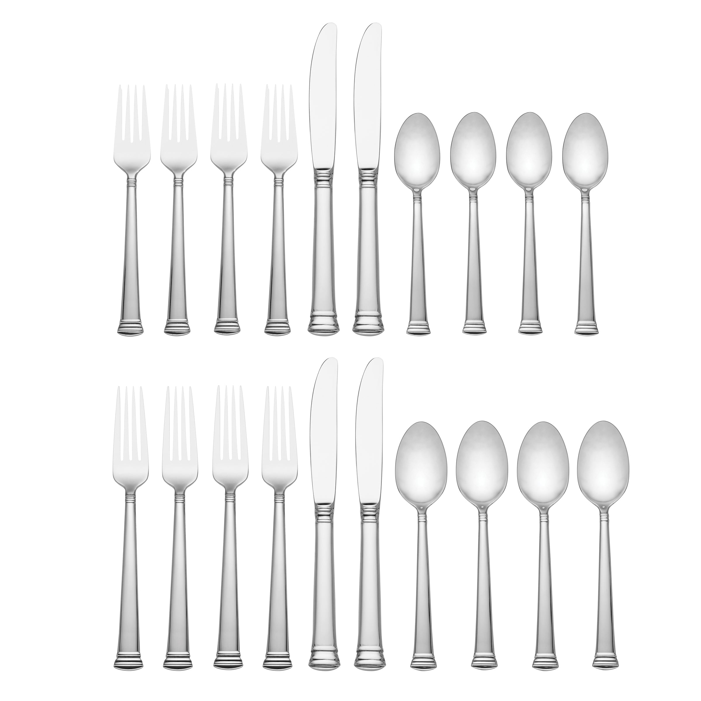 Alternative view of Eternal 20 Piece Flatware Set