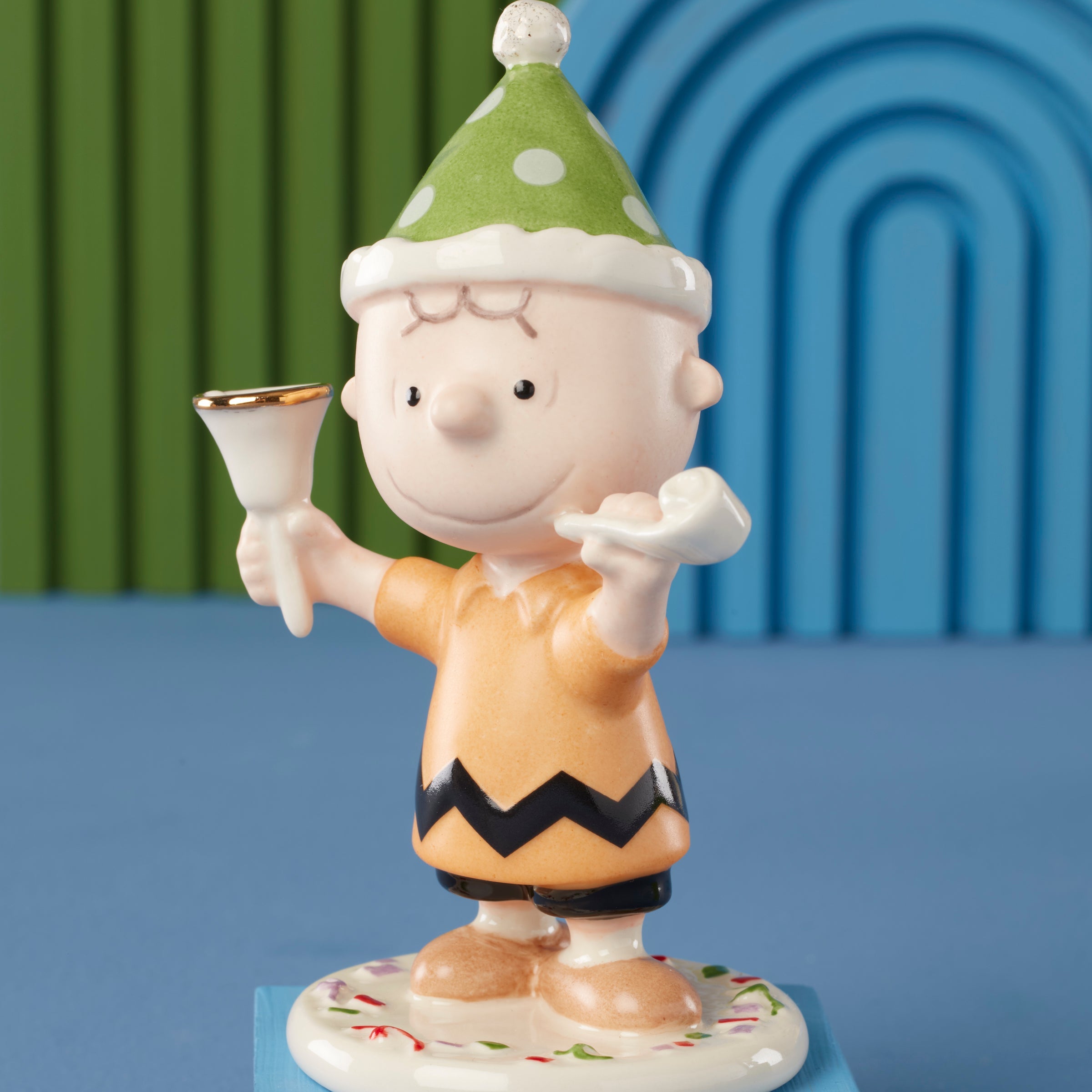 Peanuts 5 Piece New Year Figurine Set - Image 6