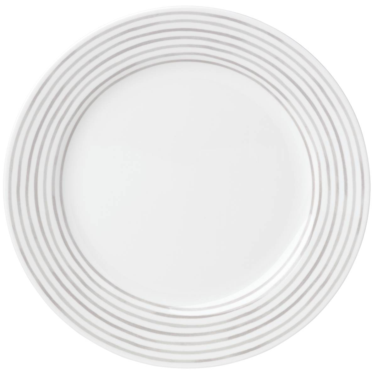 Charlotte Street Grey East Dinner Plate