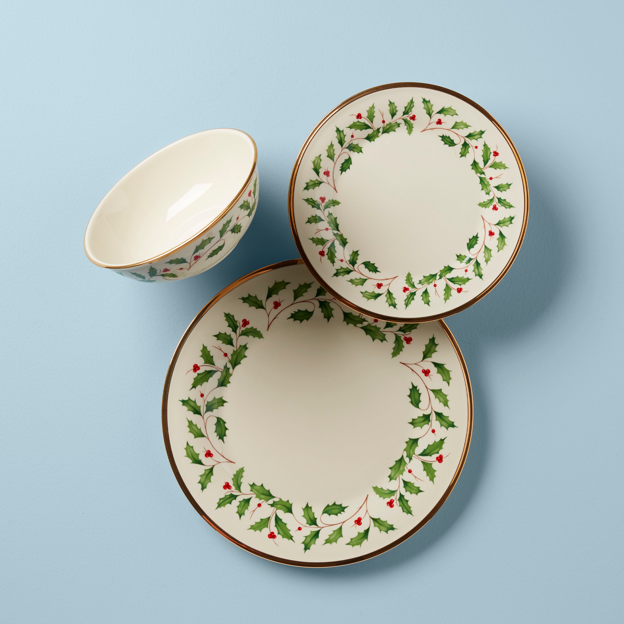 Holiday 3 Piece Place Setting