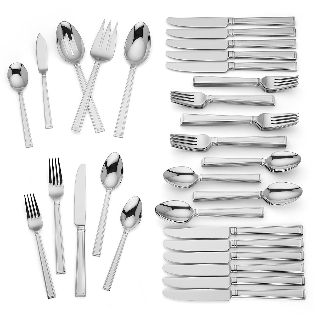 Alternative view of Bratton 65 Piece Flatware Set