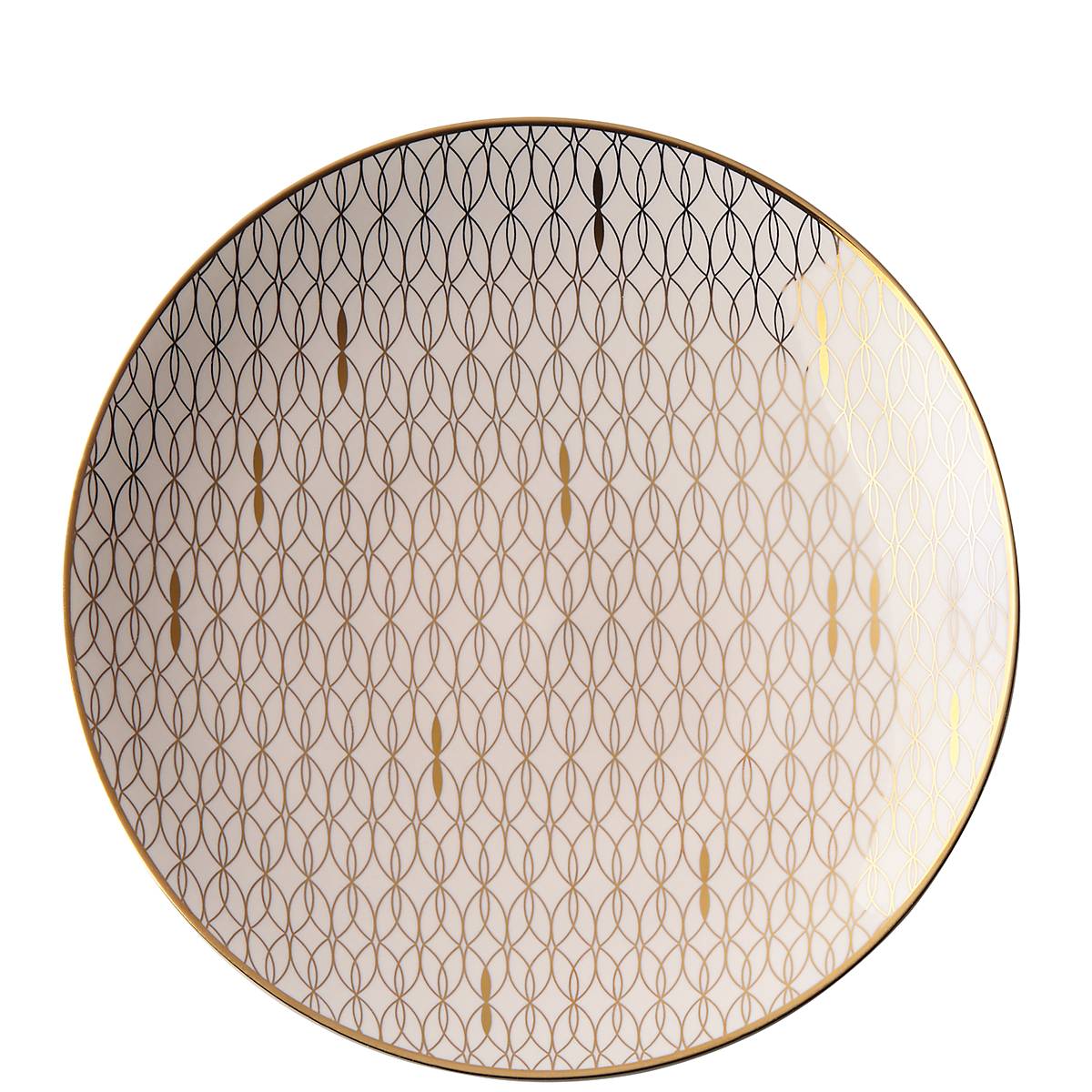 Alternative view of Trianna Gold Salad Plate