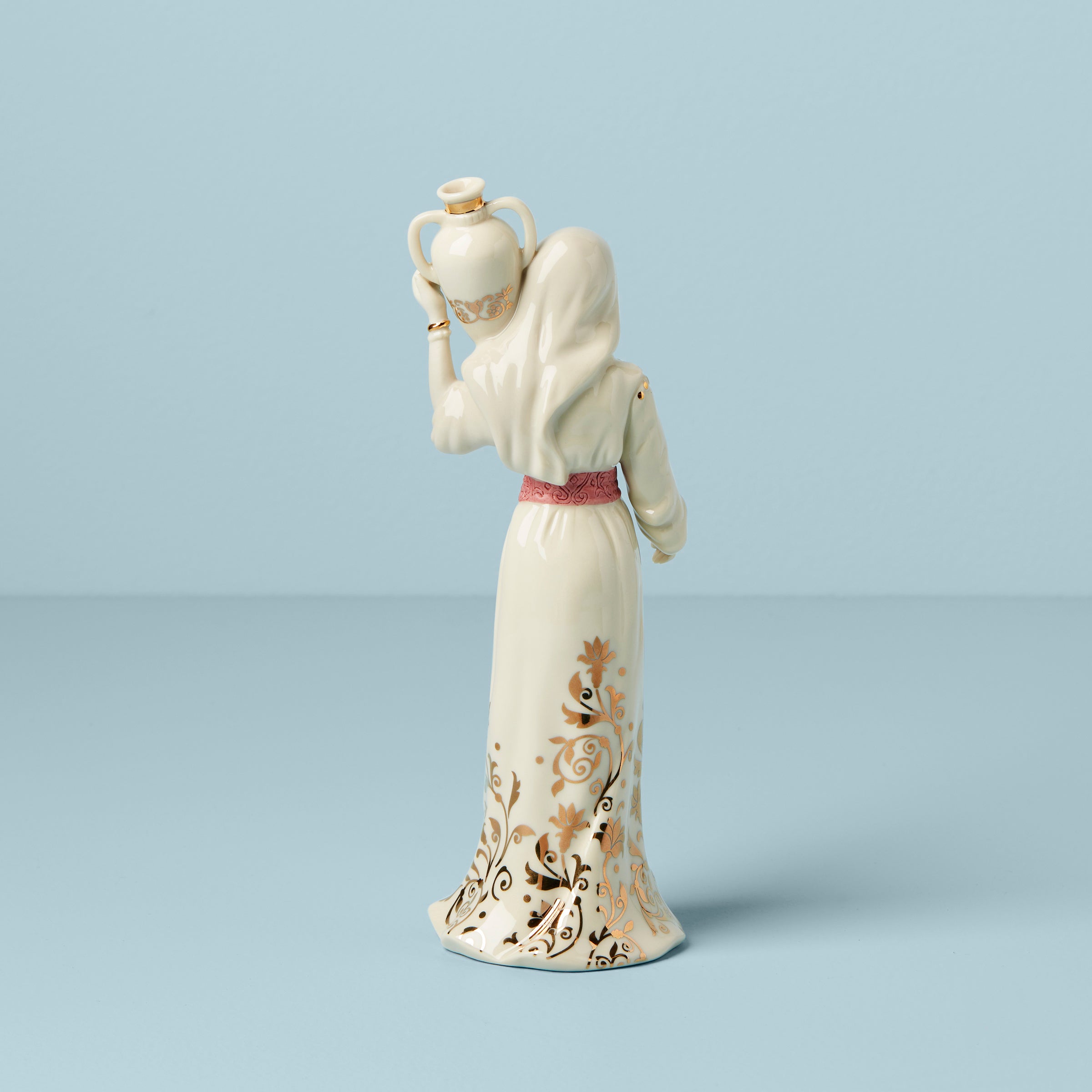 Alternative view of First Blessing Nativity Woman & Jug Figurine