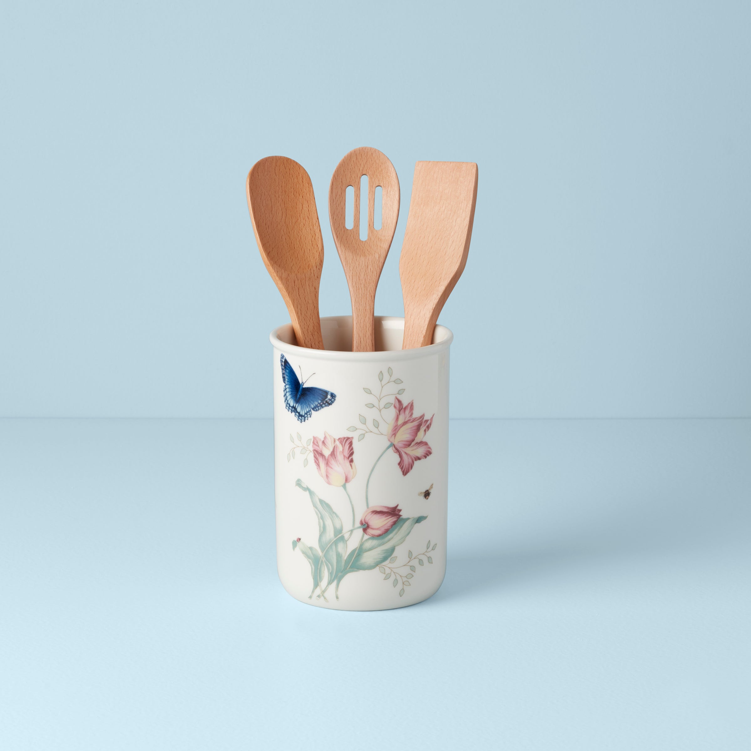 Butterfly Meadow 4 Piece Utensil Holder Set
