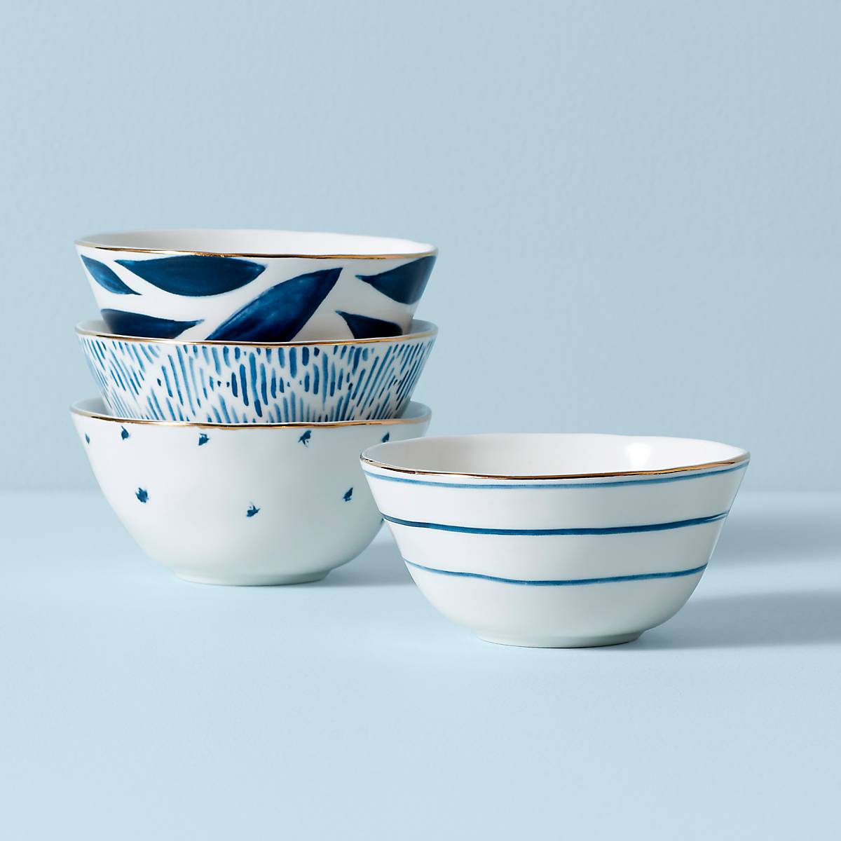 Blue Bay Dessert Bowls   Set of 4