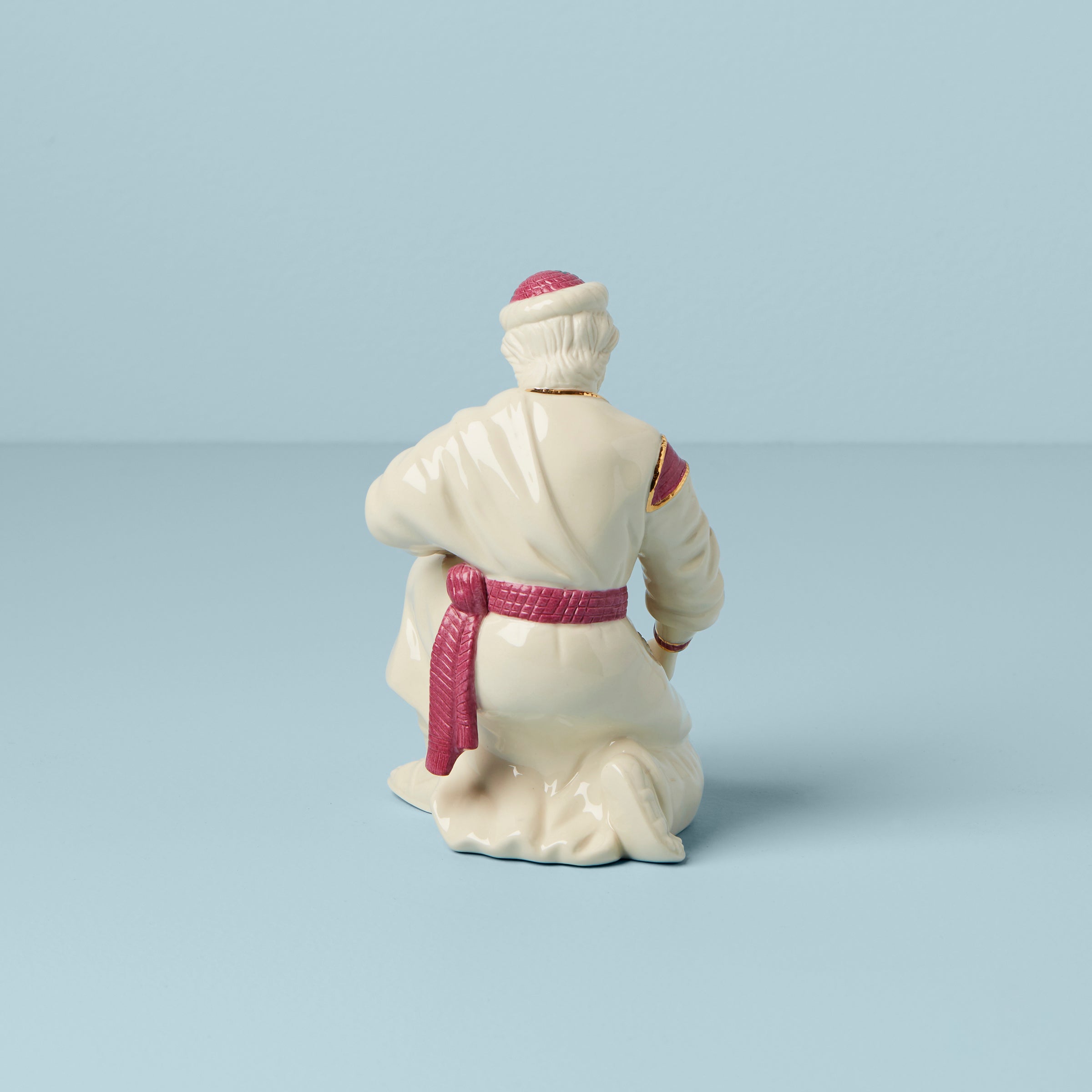 Alternative view of First Blessing Nativity Wine Maker Figurine