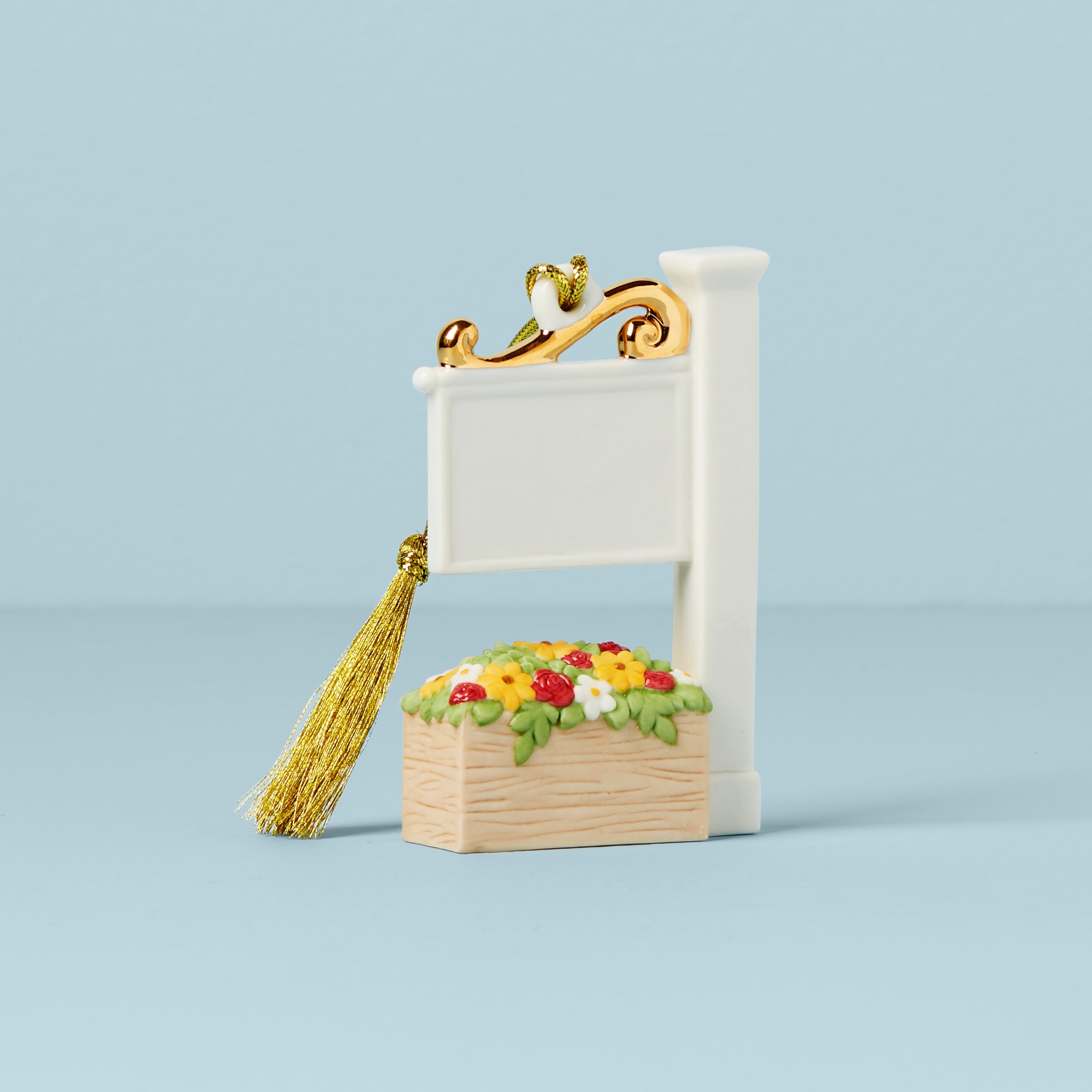 Alternative view of Personalized Home Established Sign Ornament