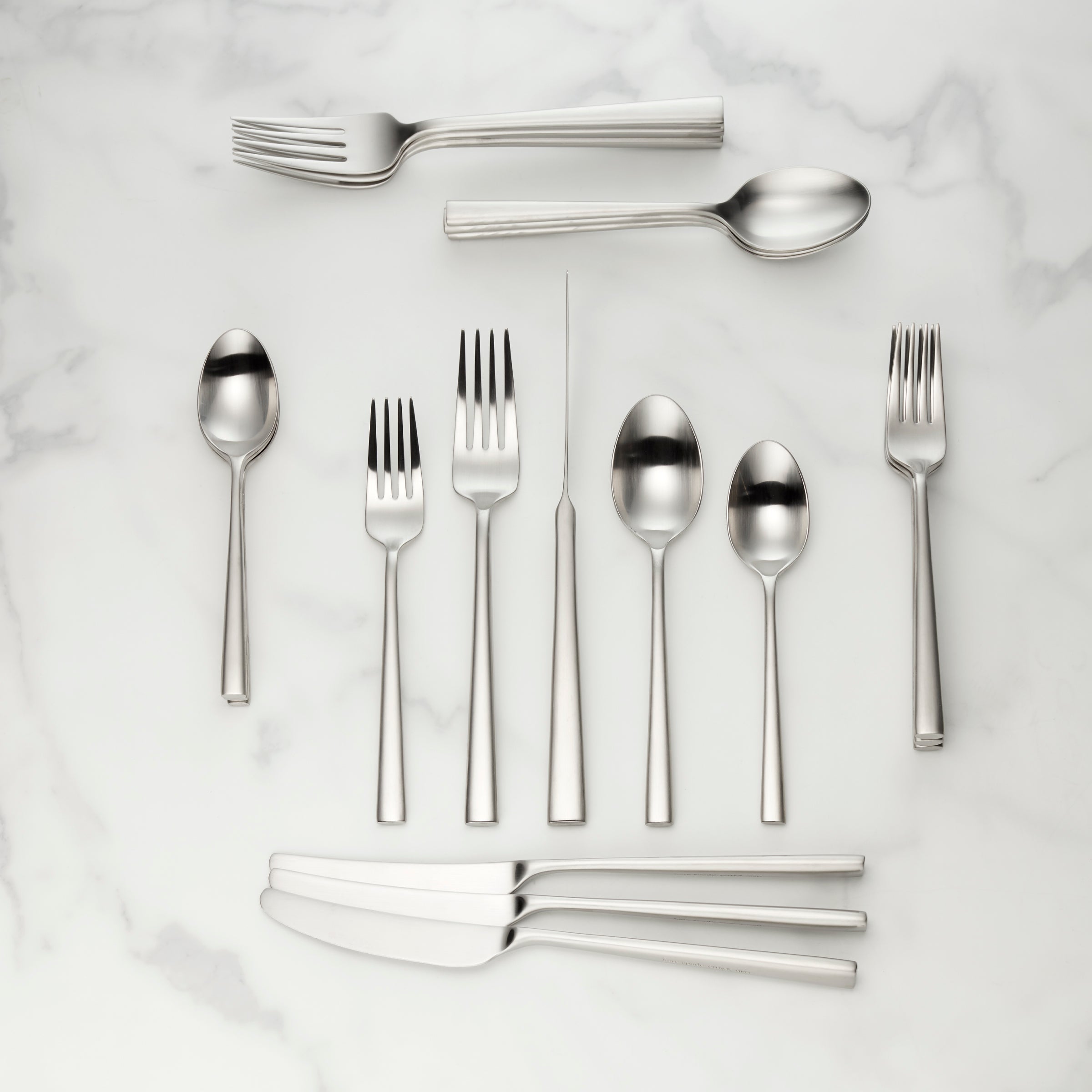 Alternative view of Malmo Satin 20 Piece Flatware Set