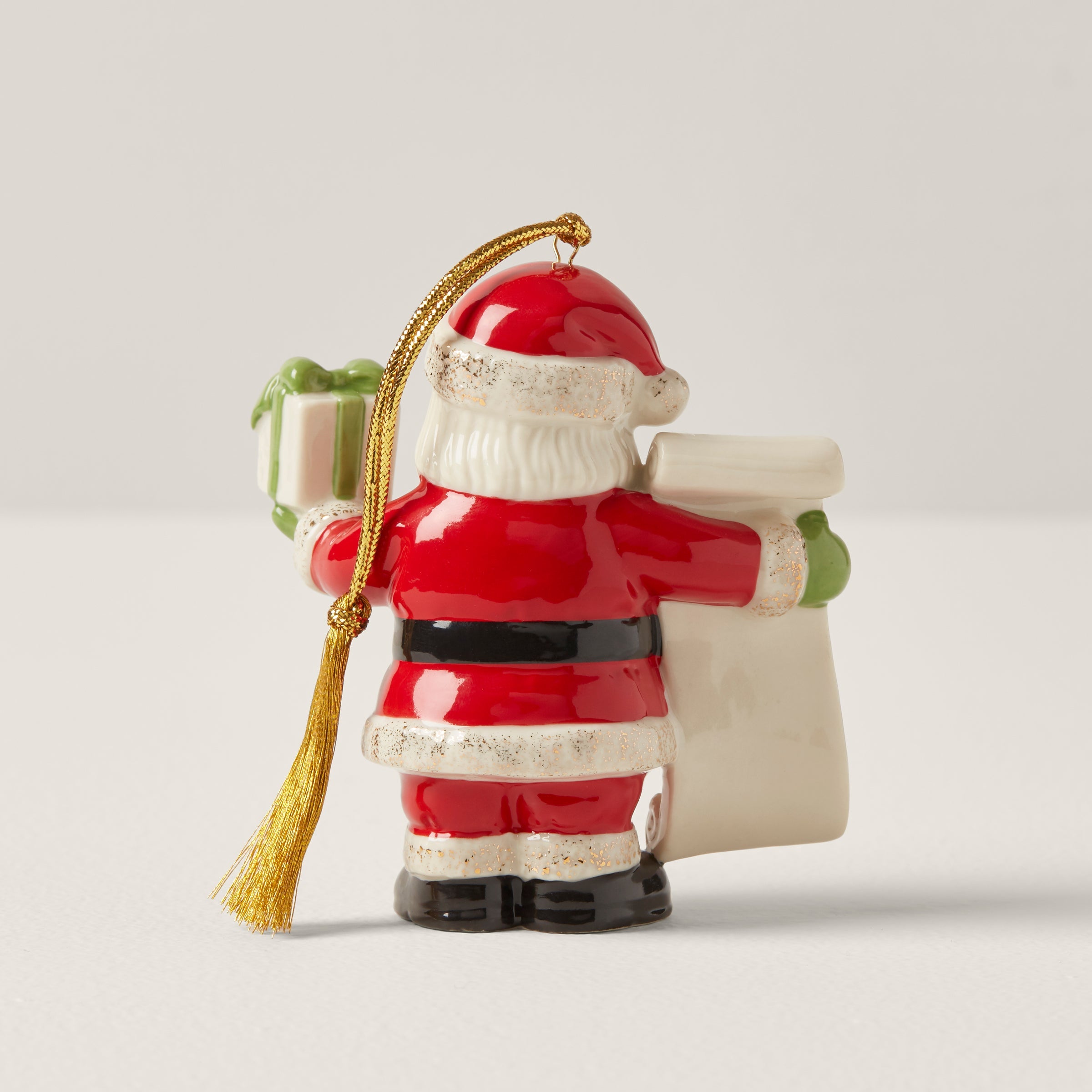 Alternative view of Personalized Naughty & Nice Ornament