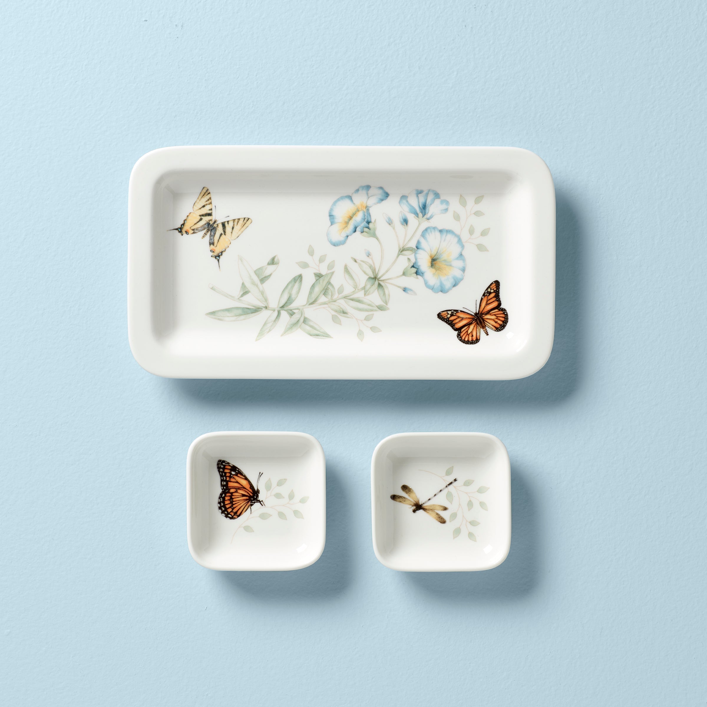 Butterfly Meadow Sushi Plate & Bowls - Image 2