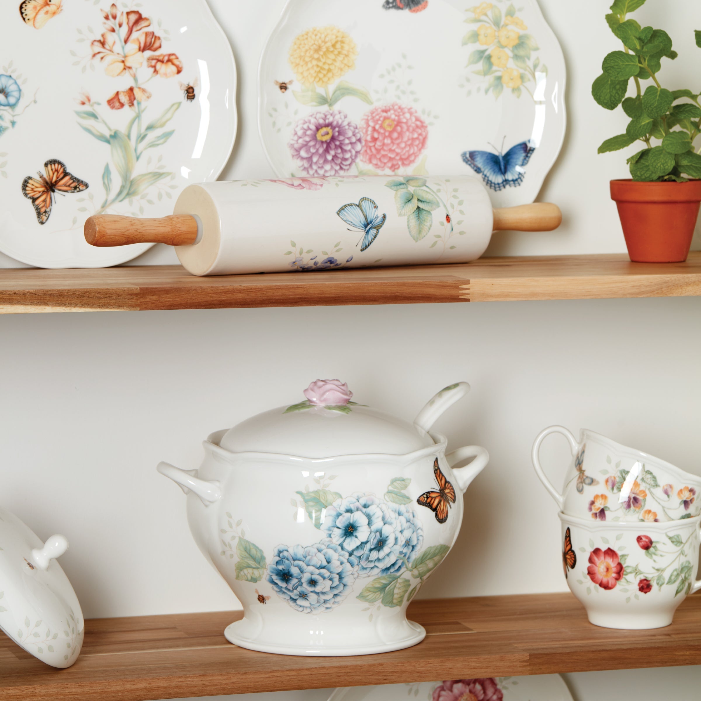 Butterfly Meadow 2 Piece Tureen & Ladle Set - Image 4