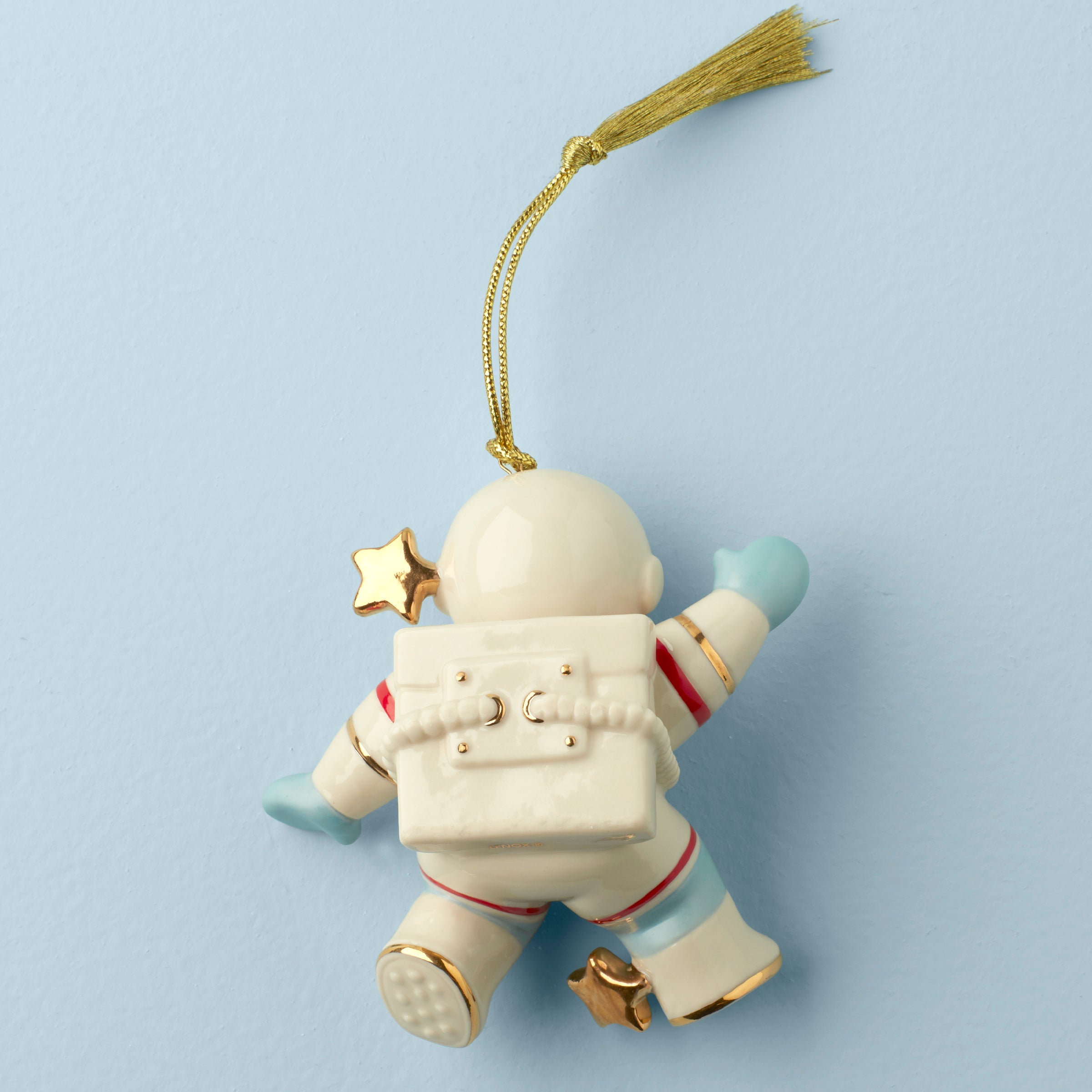 Alternative view of Personalized Astronaut Ornament