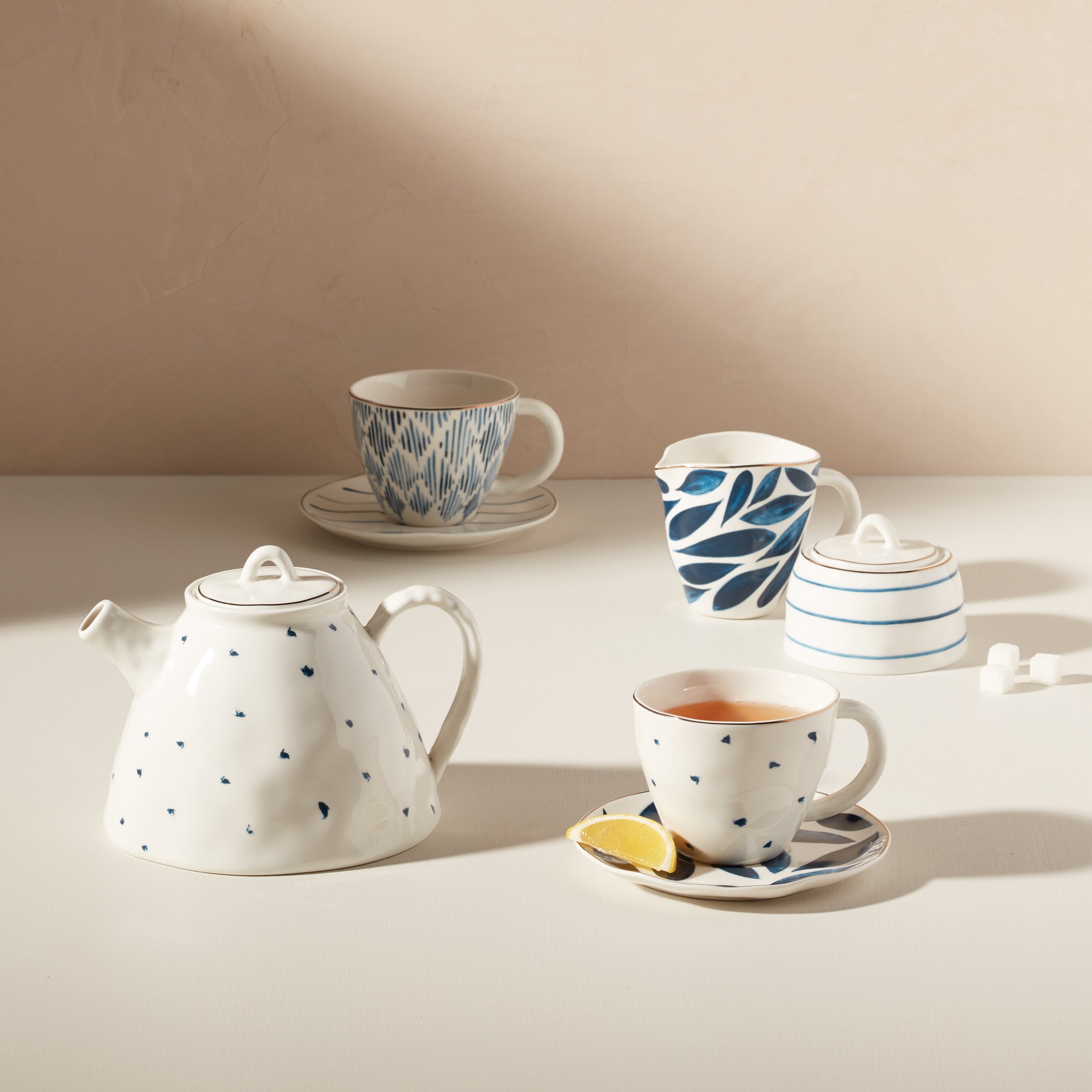 Blue Bay 9 Piece Tea Set - Image 7