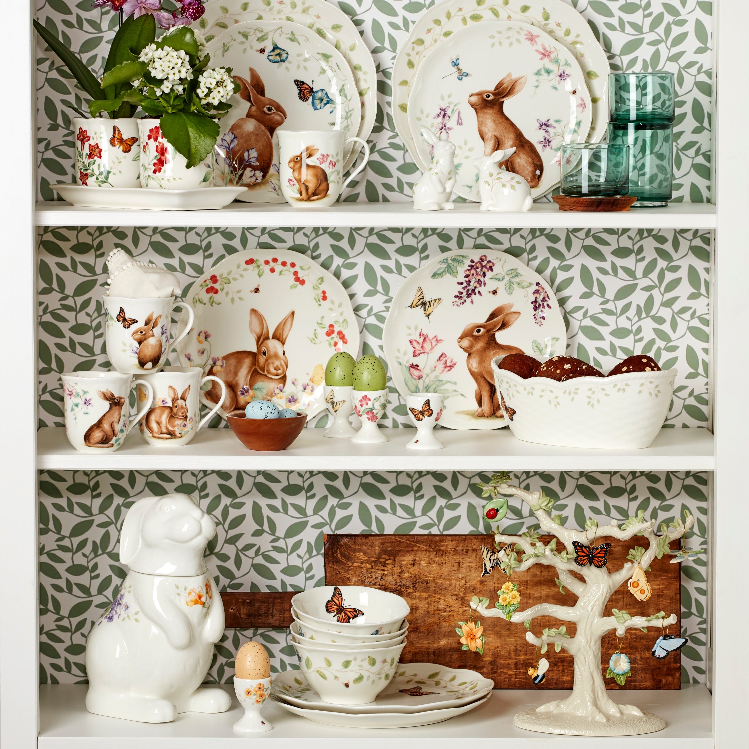 Butterfly Meadow 3 Piece Herb Pots & Tray Set - Image 4