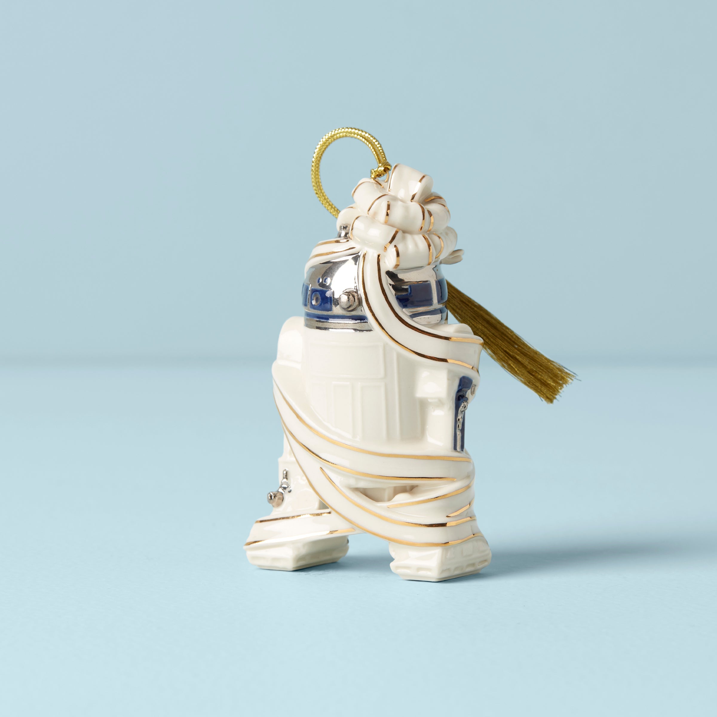 Alternative view of Personalized R2 D2 Ornament