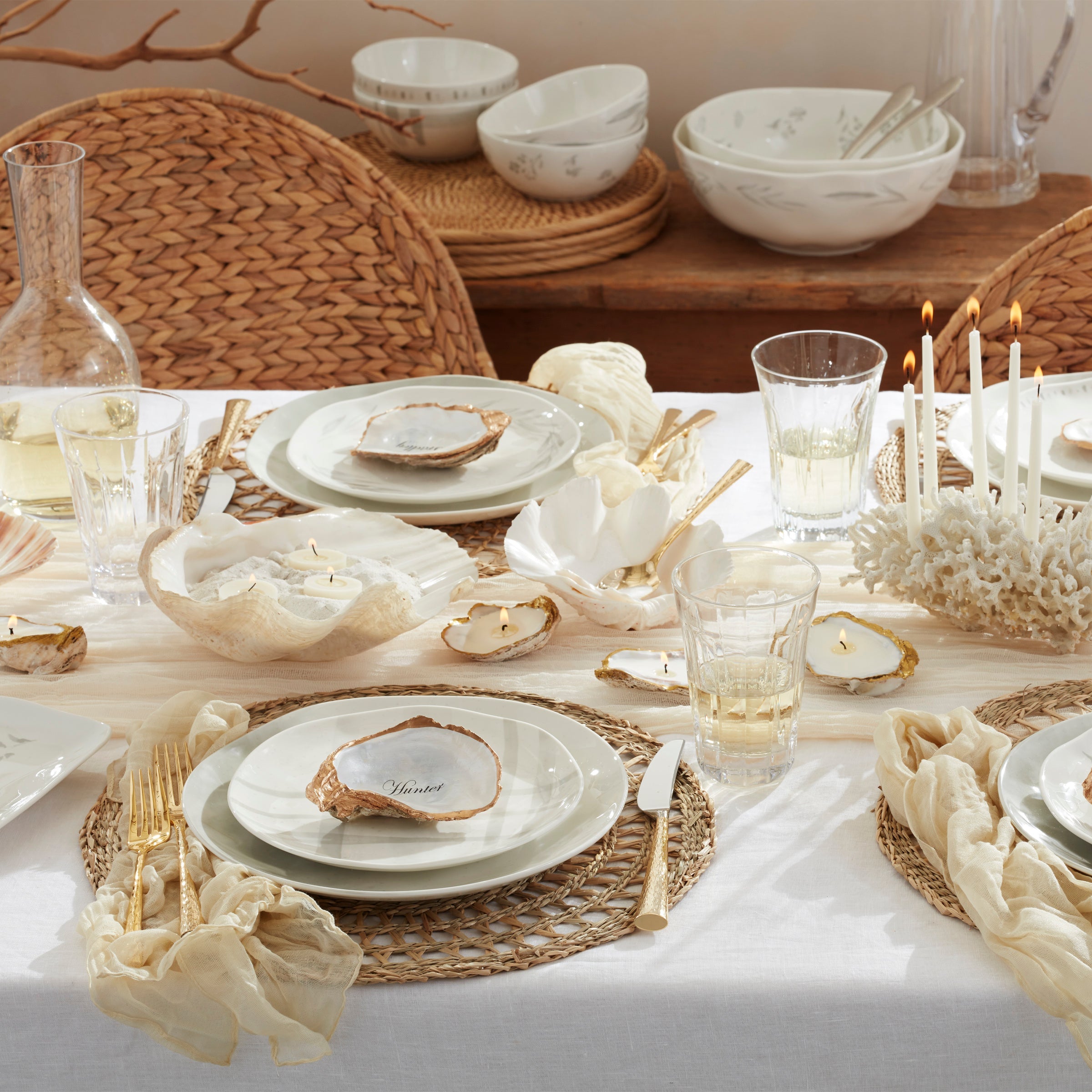 Oyster Bay 12 Piece Dinnerware Set - Image 9