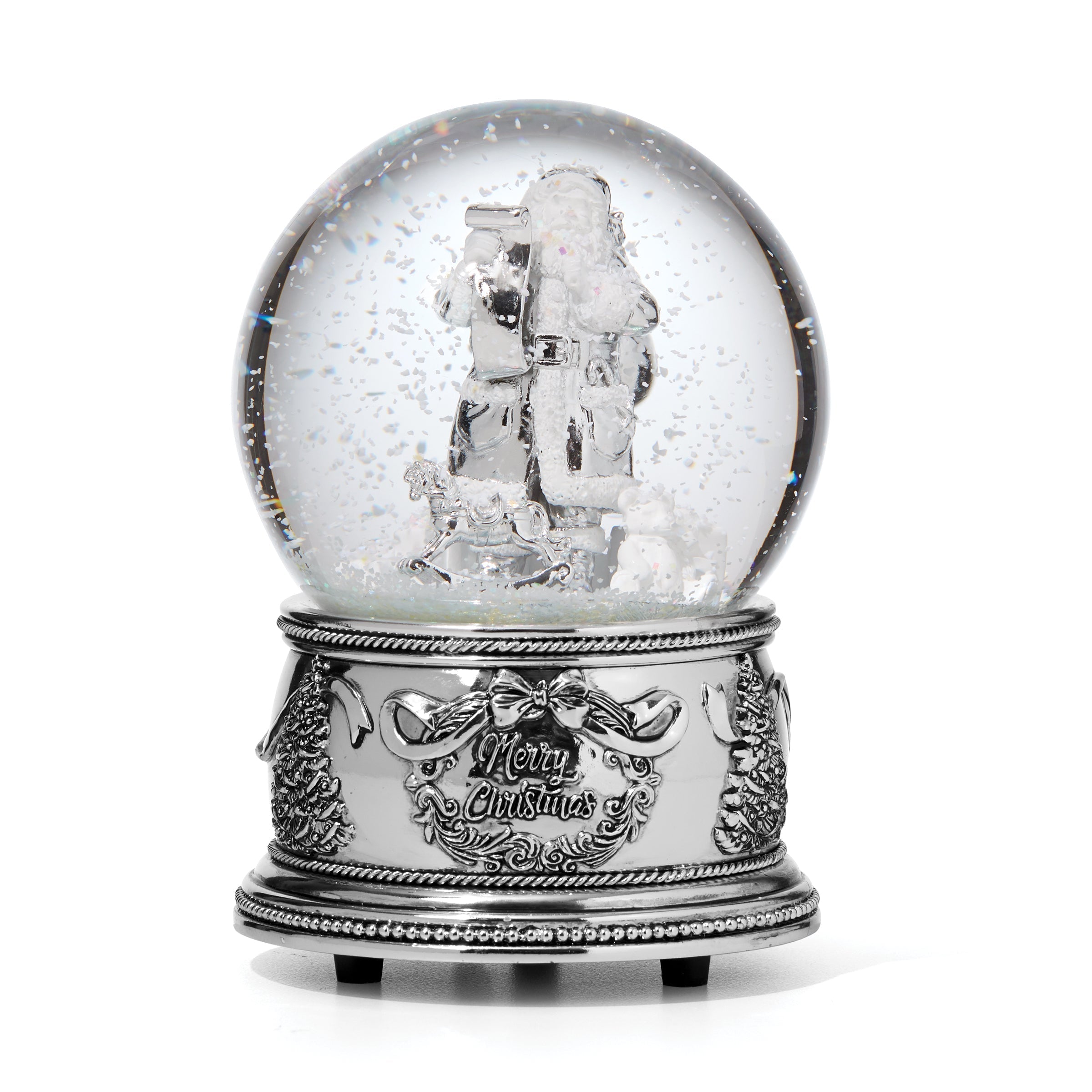Alternative view of Santa Musical Snow Globe