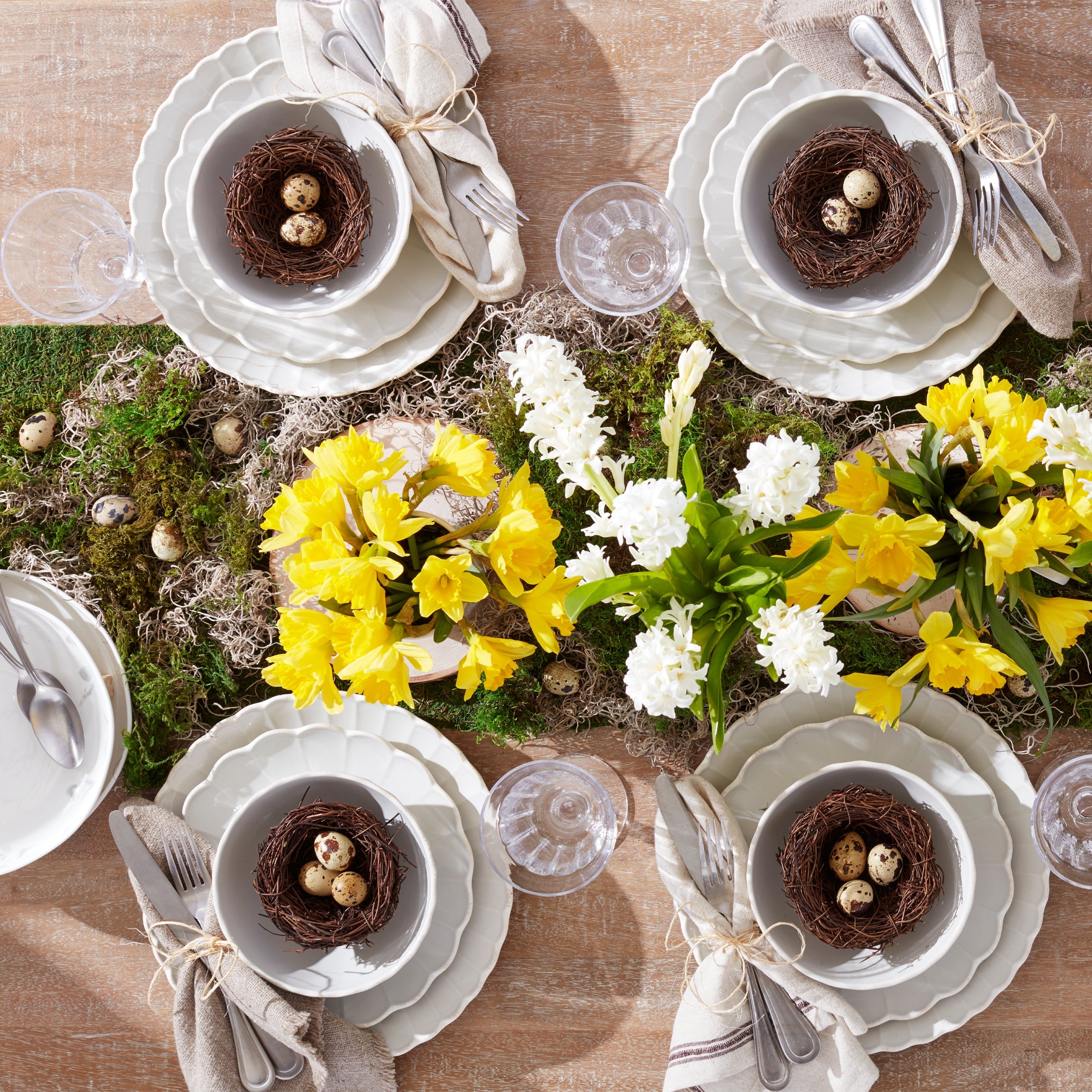 French Perle Scallop Accent Plates Set of 4 - Image 8