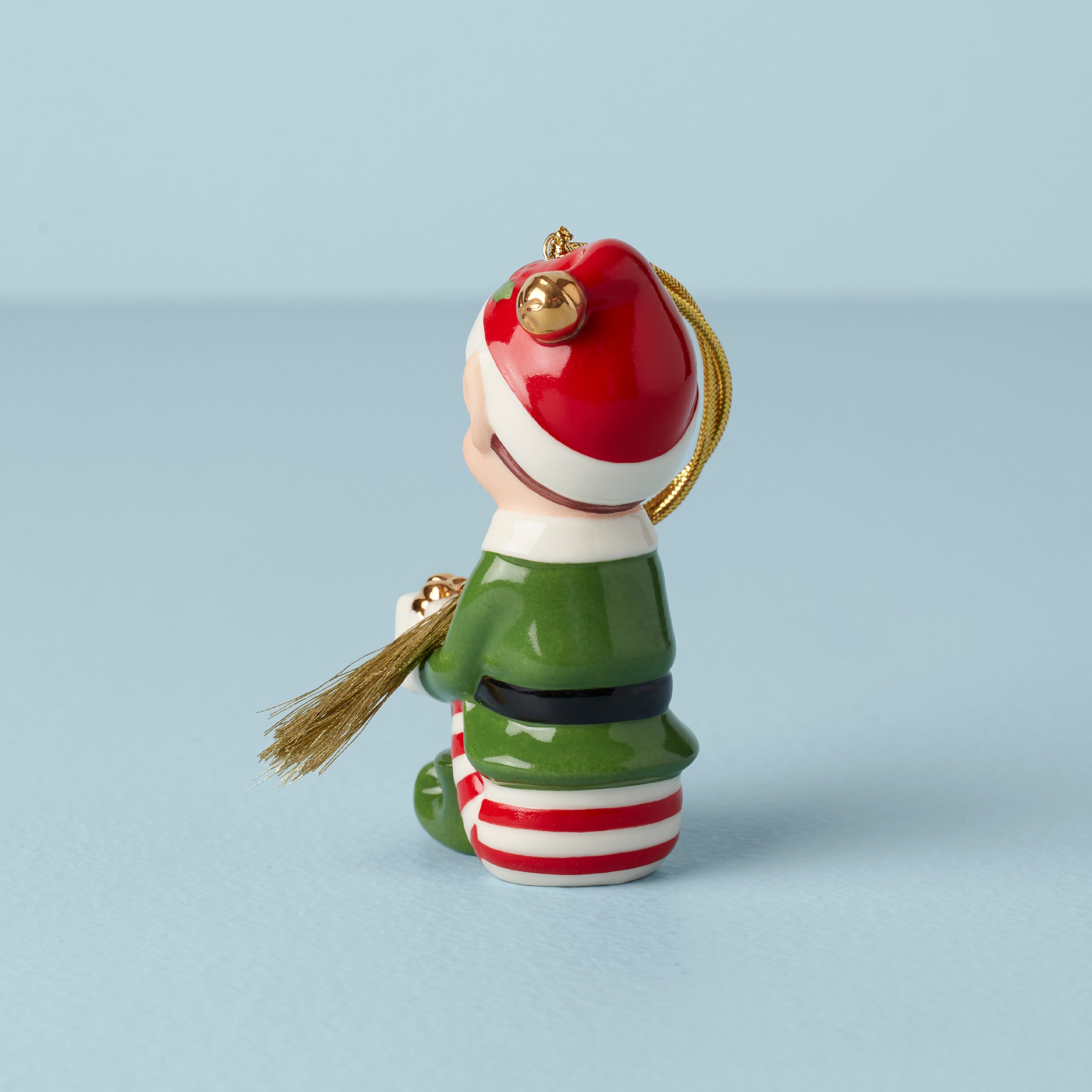 Alternative view of Personalized Christmas Elf Ornament