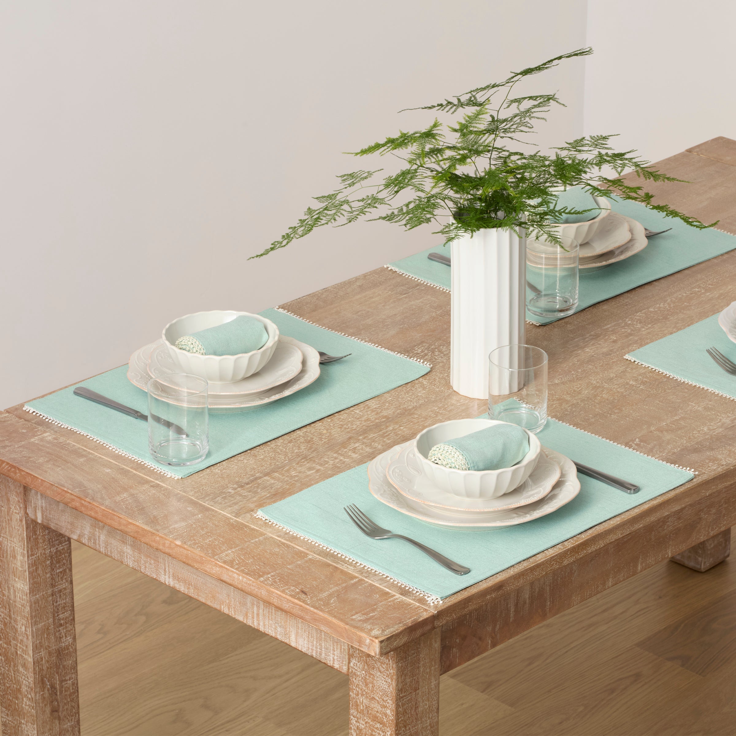 French Perle Ice Blue Placemat