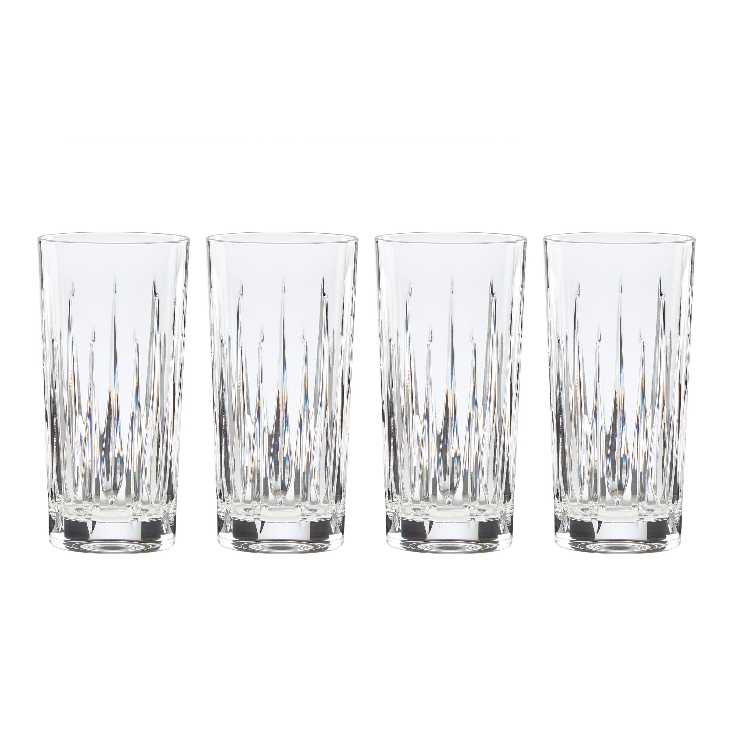 Soho Crystal Highball Glasses   Set Of 4
