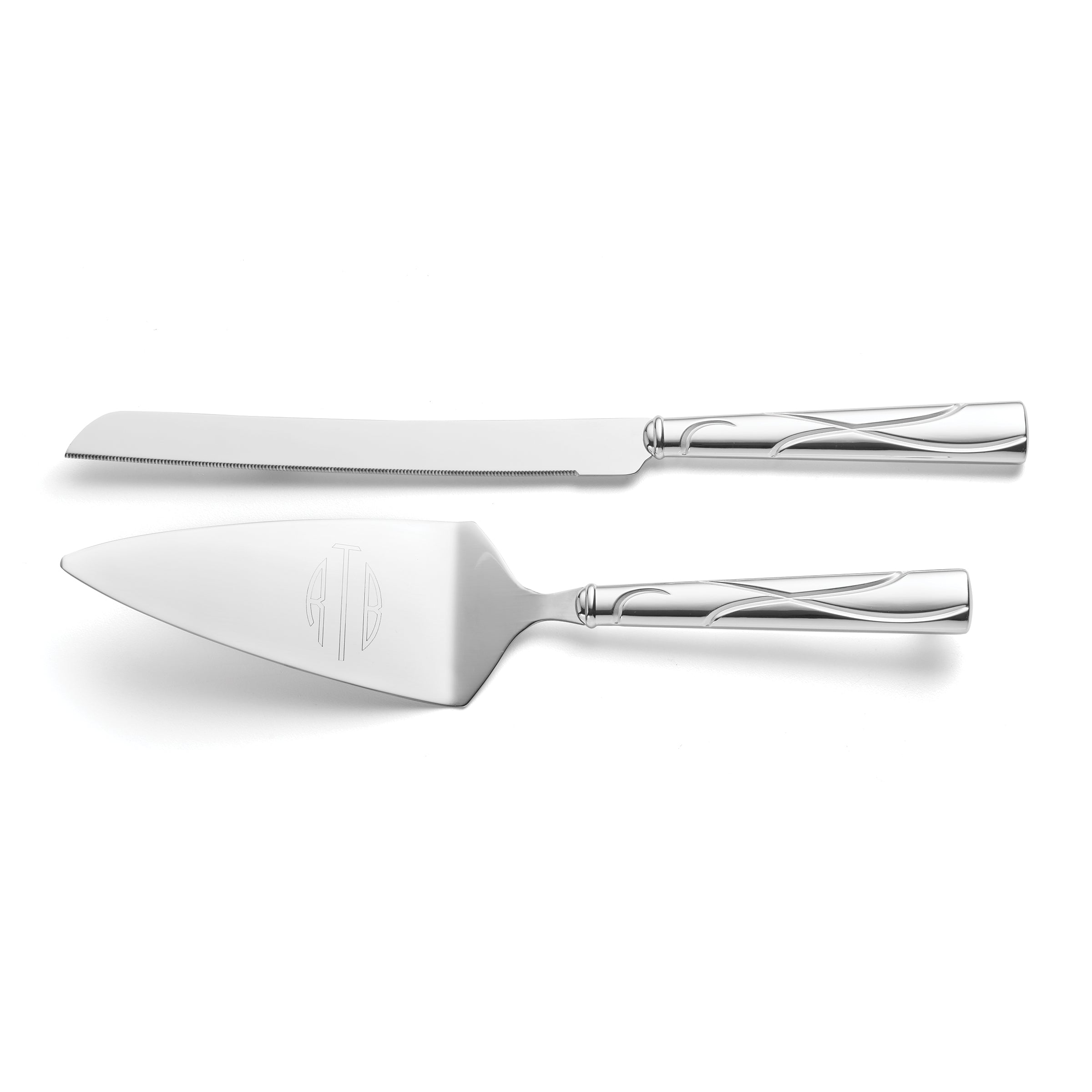 Personalized Adorn 2 Piece Cake Knife & Server Set - Image 2