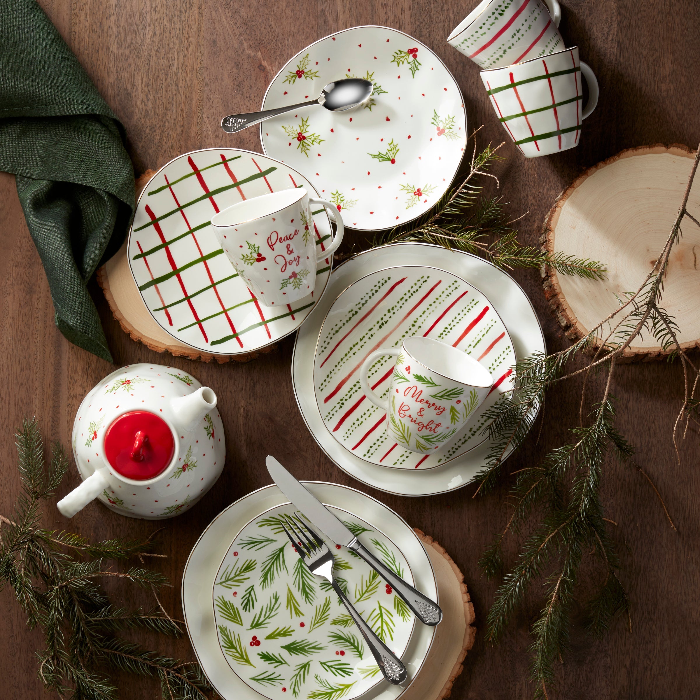 Alternative view of Bayberry All Purpose Bowls, Set of 4