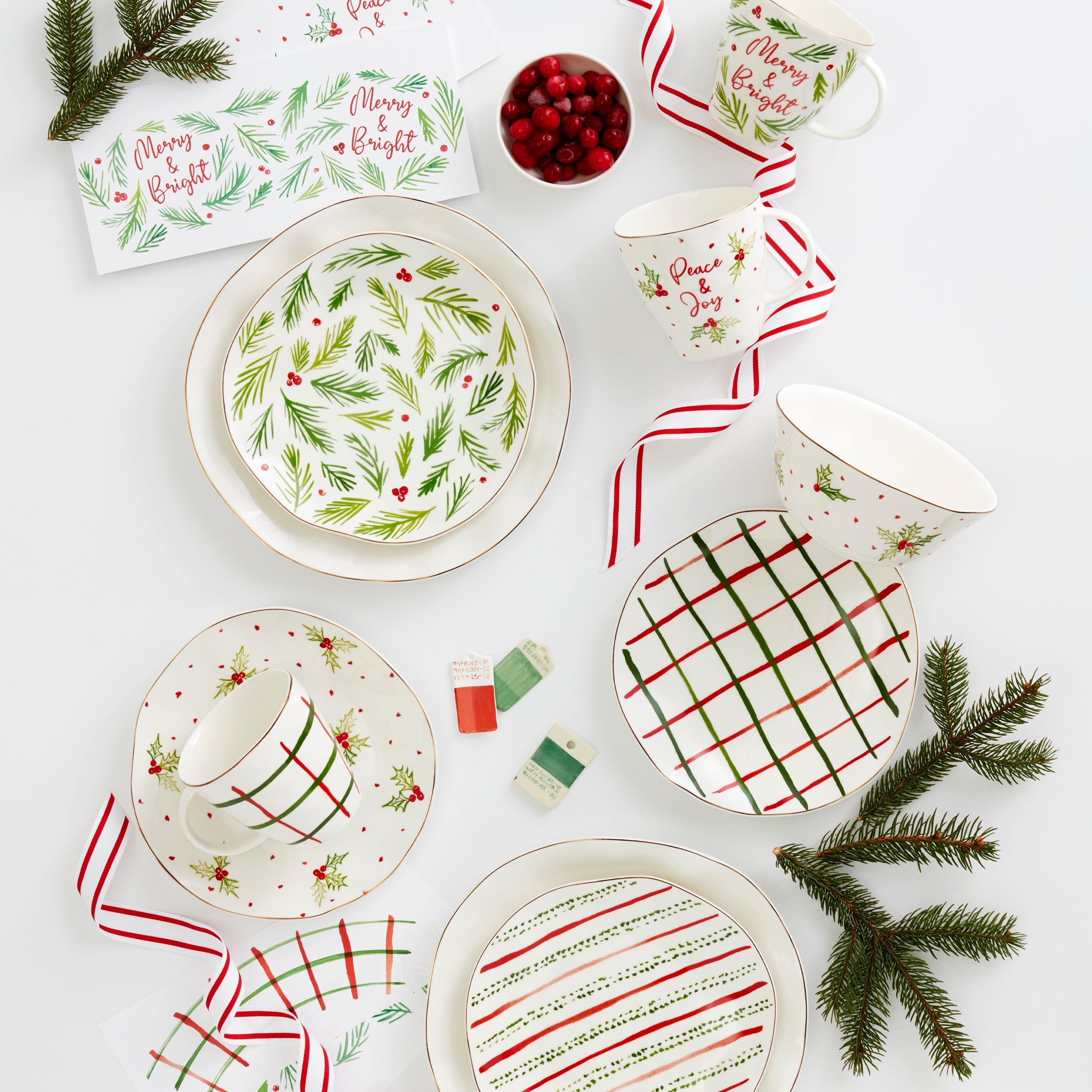 Alternative view of Bayberry 12 Piece Dessert Set