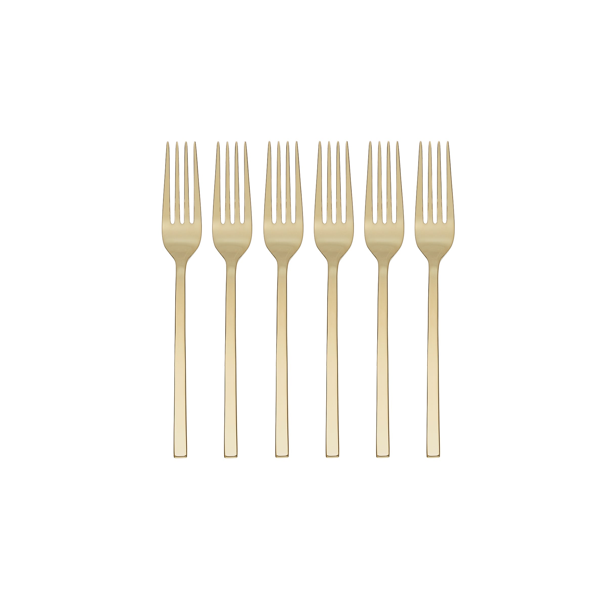 Allay Champagne Dinner Fork   Set of 6