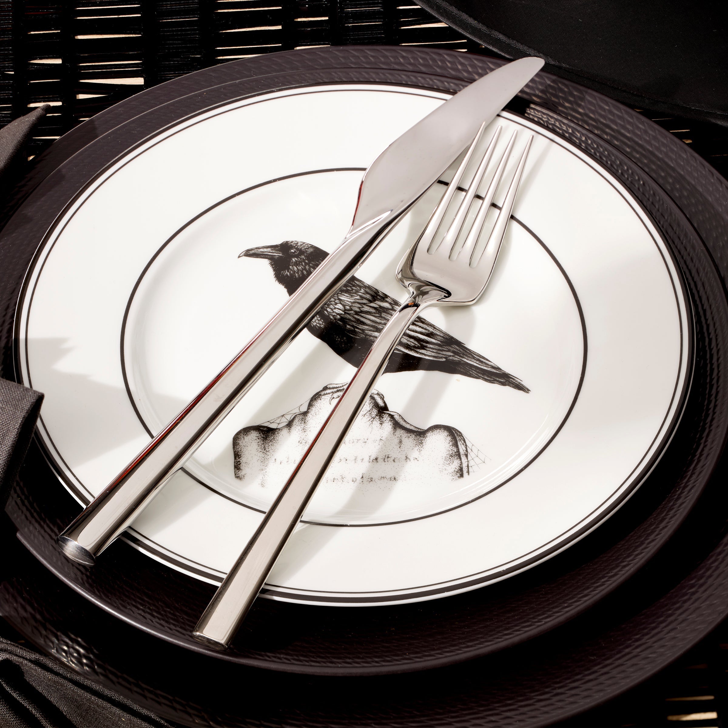 Vintage Halloween Dessert Plates Set of 4 - Image 8