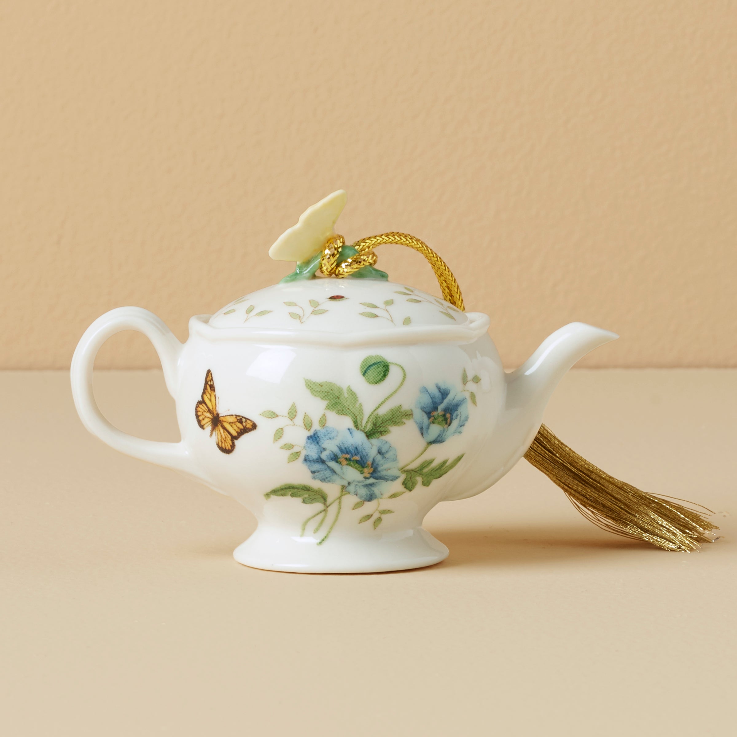 Alternative view of Butterfly Meadow Teapot Ornament